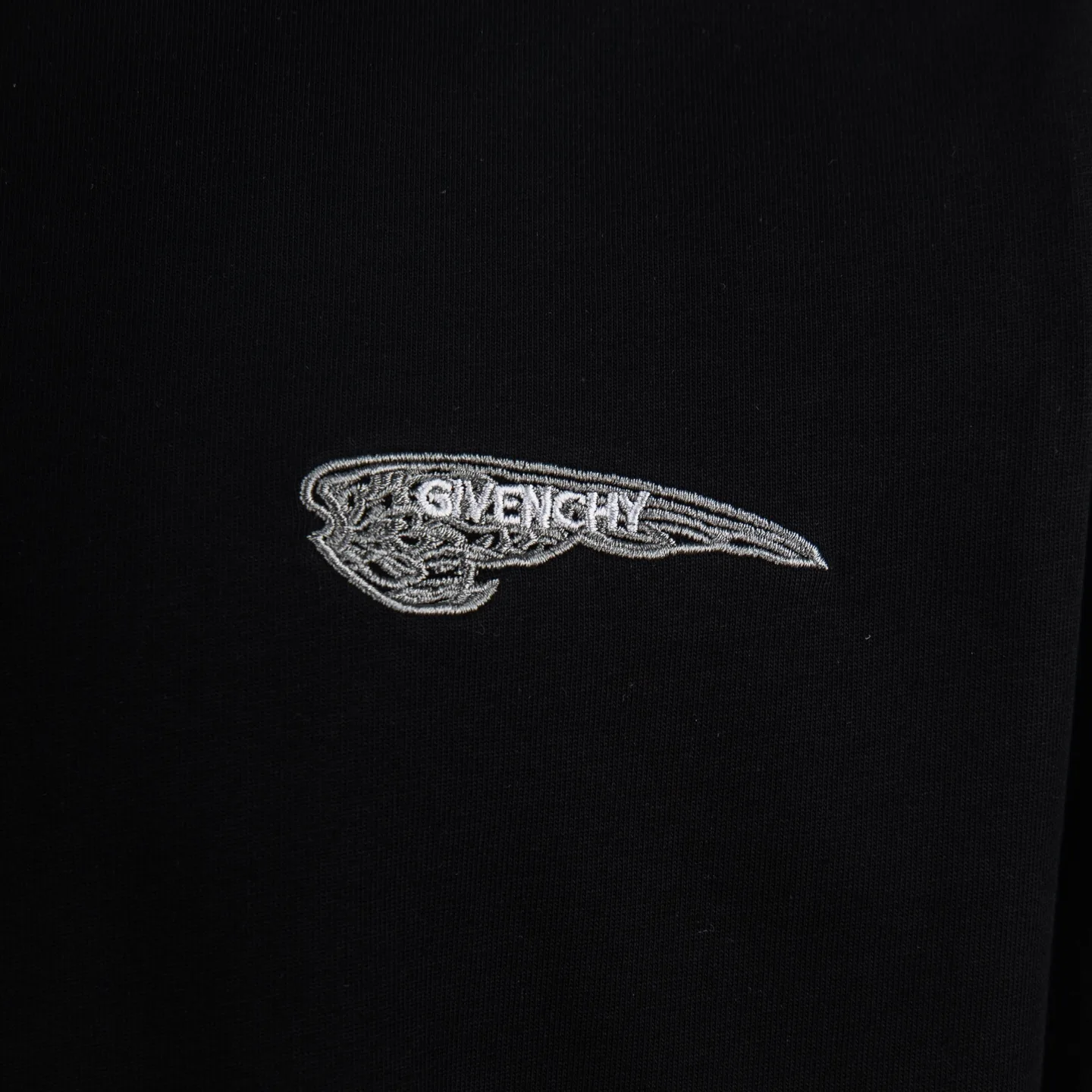 Embroidered Logo Cotton Jersey T-Shirt D11515401 — view 5
