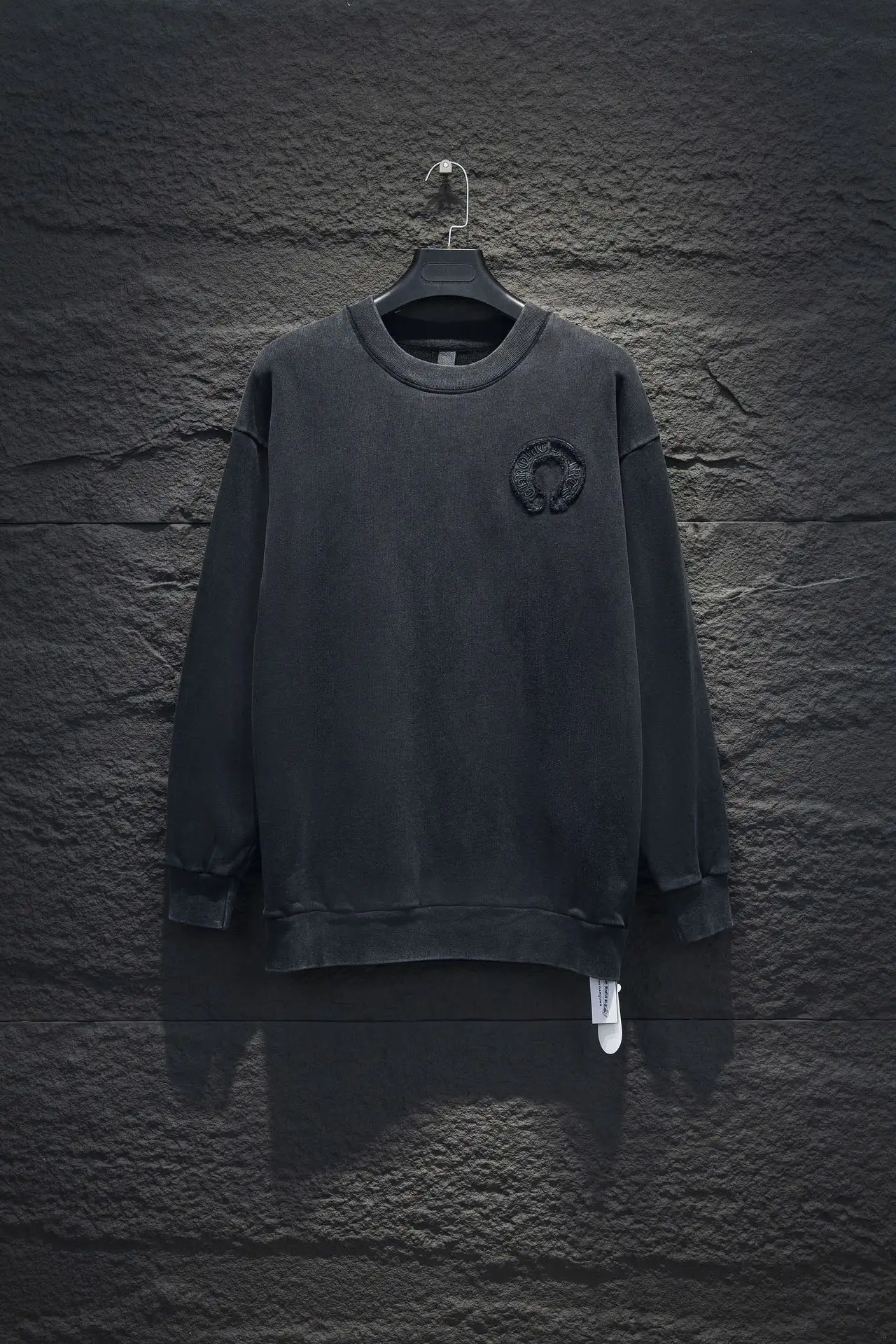 Embroidered Washed Cotton Sweatshirt D16924289