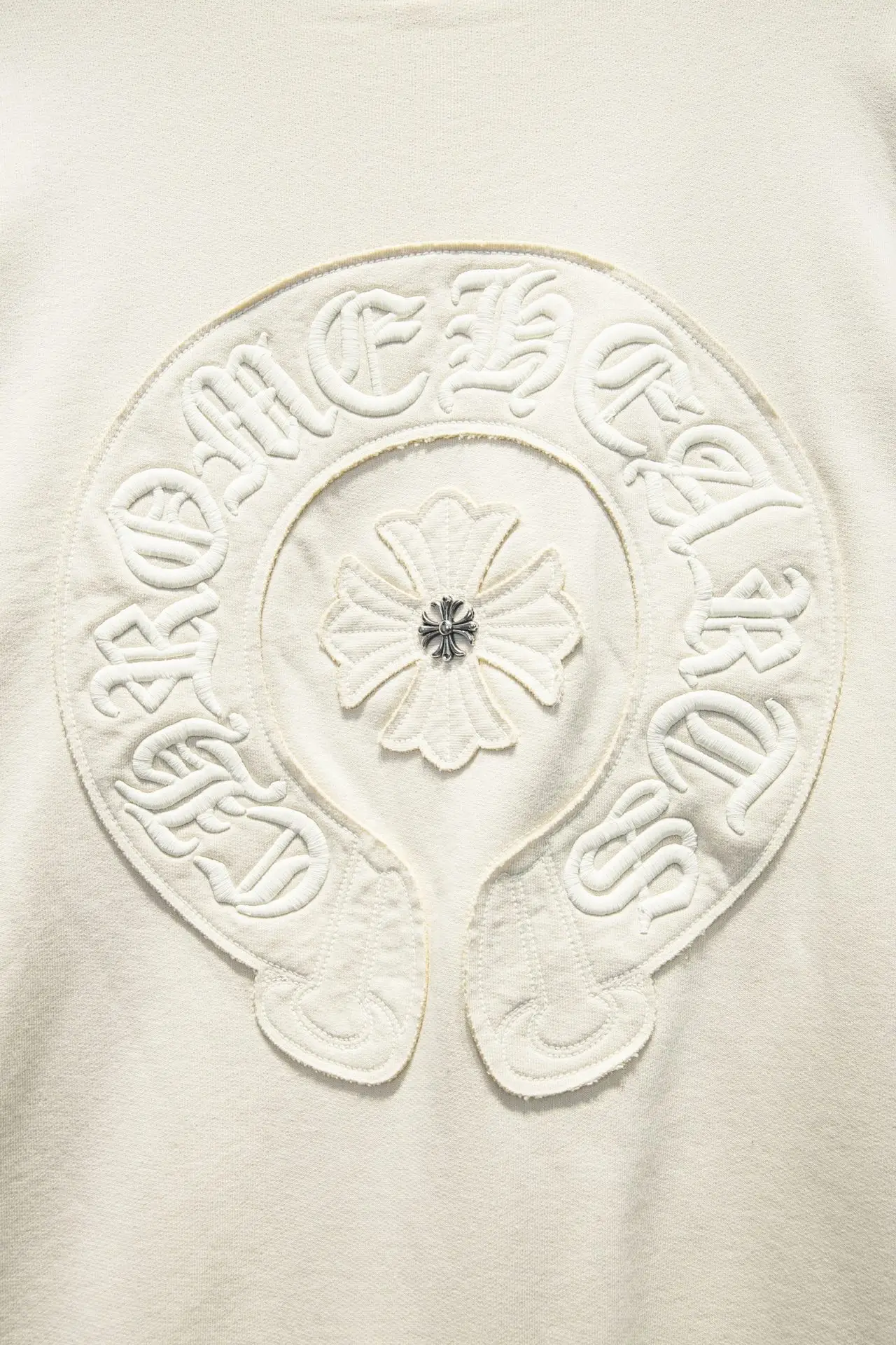 Embroidered Logo Oversized Crew-Neck Sweatshirt D16924290 — view 4