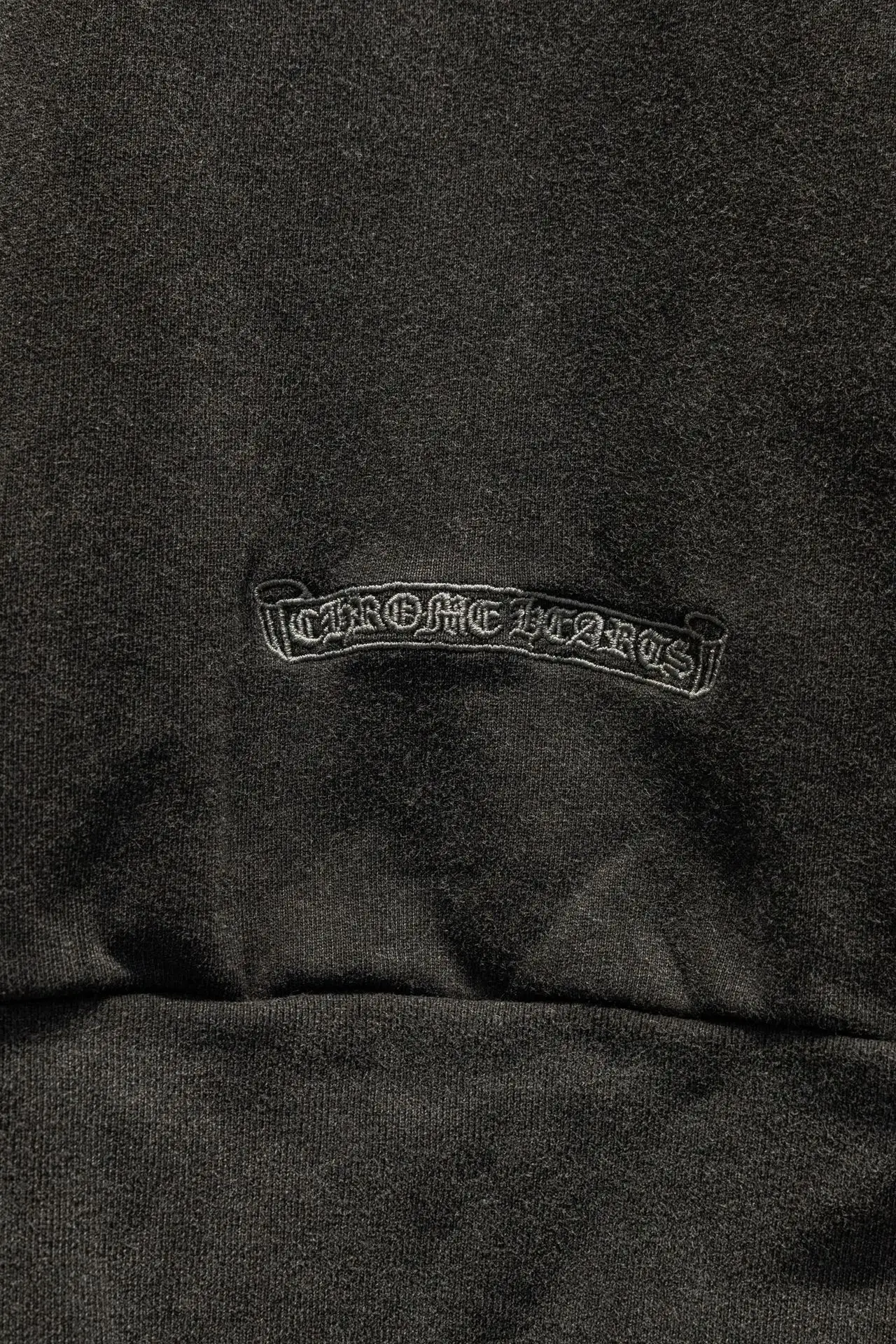Chrome Hearts Embroidered Washed Cotton Sweatshirt D17524291 — view 7