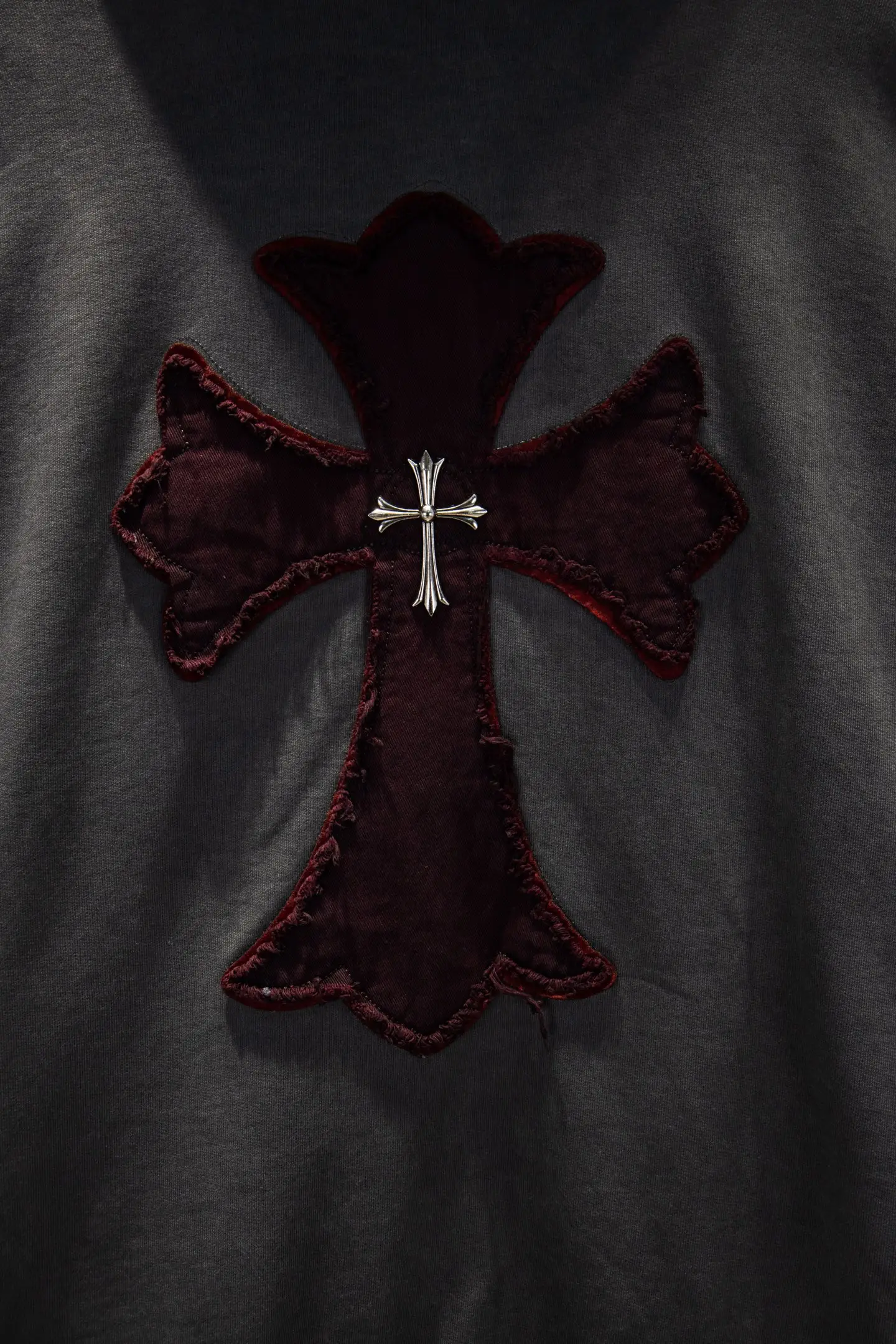 Embroidered Logo Oversized Cotton Hoodie D20924282 — view 6