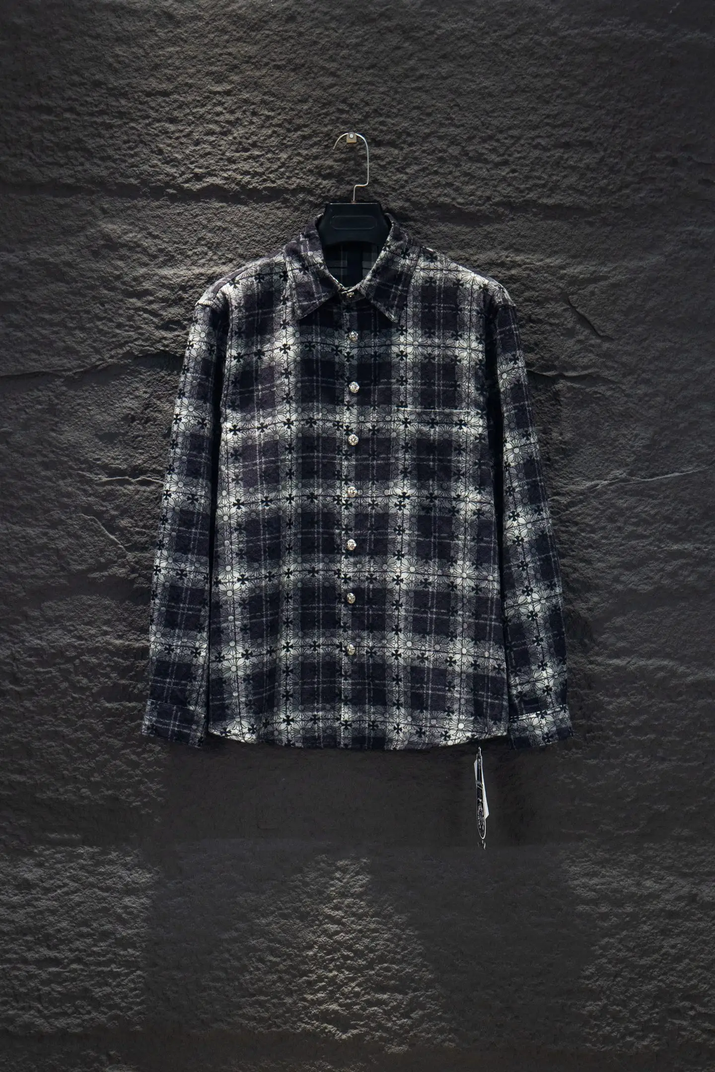 Monogram Jacquard Plaid Flannel Shirt D16924202