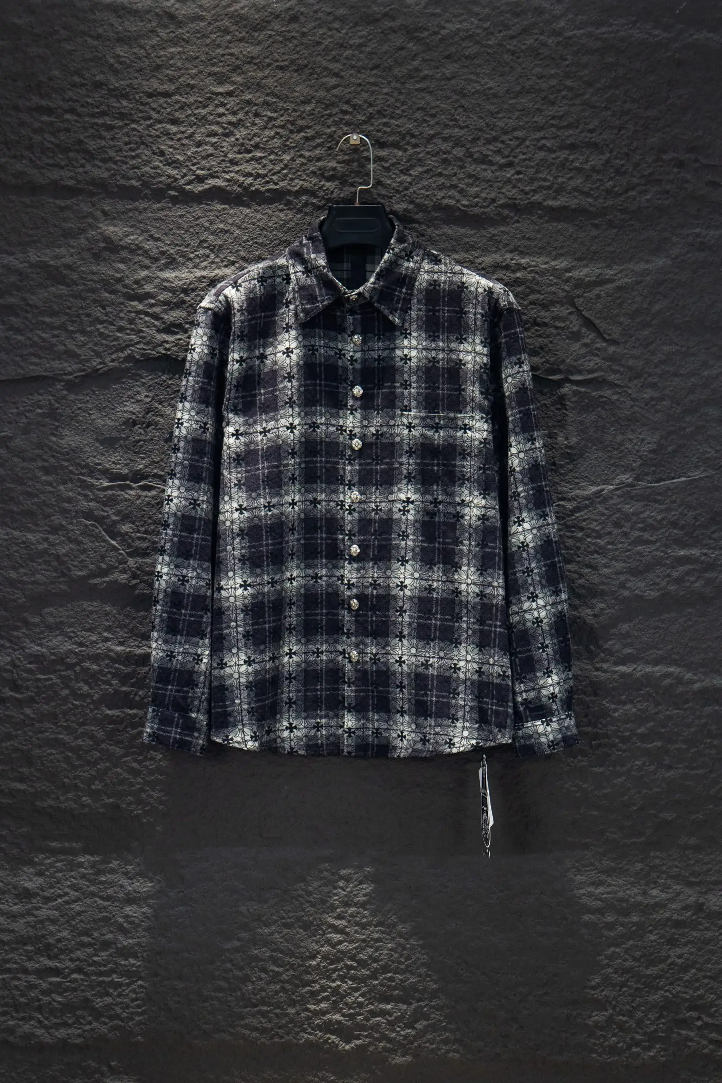 Monogram Jacquard Plaid Flannel Shirt D16924202