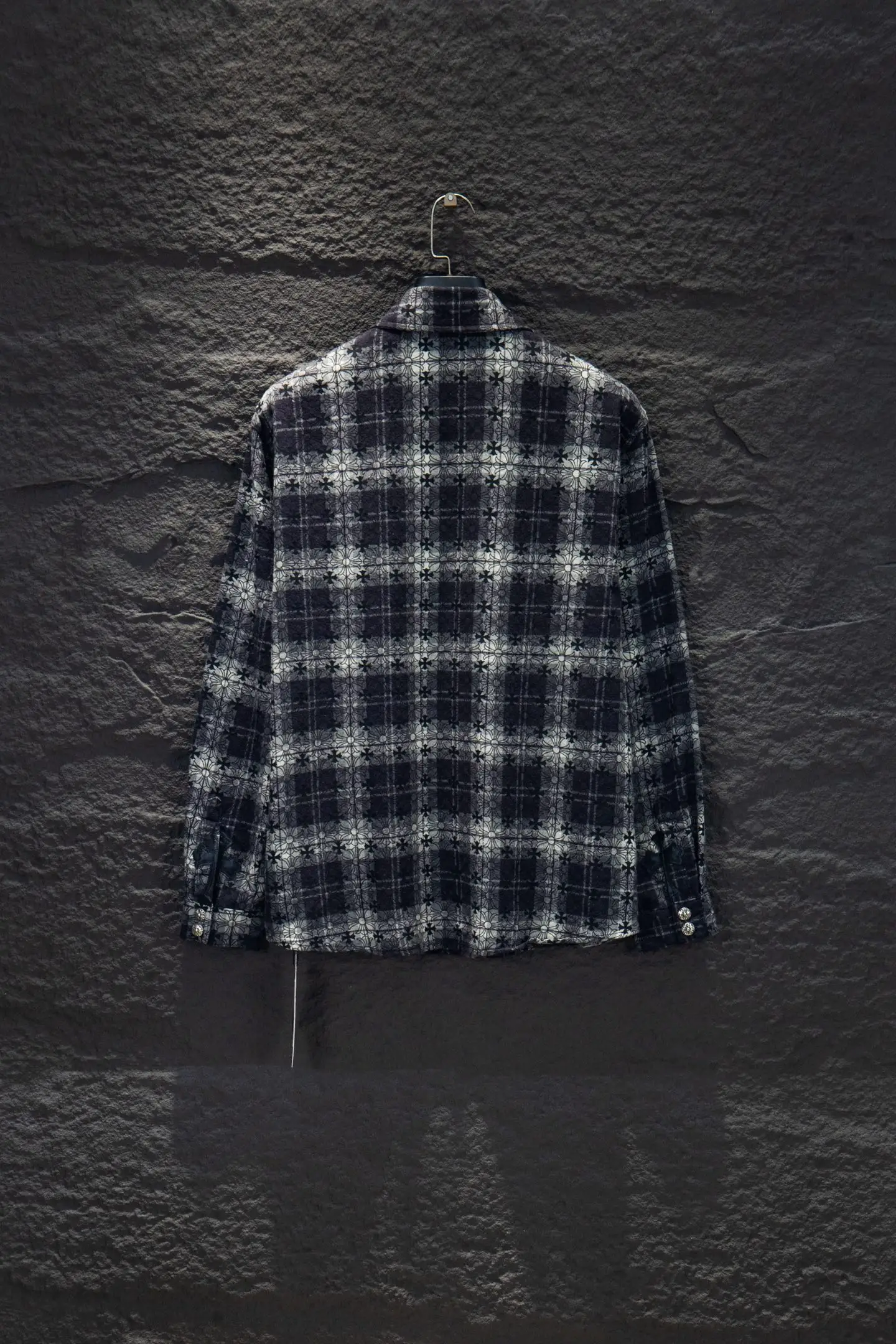 Monogram Jacquard Plaid Flannel Shirt D16924202 — view 2