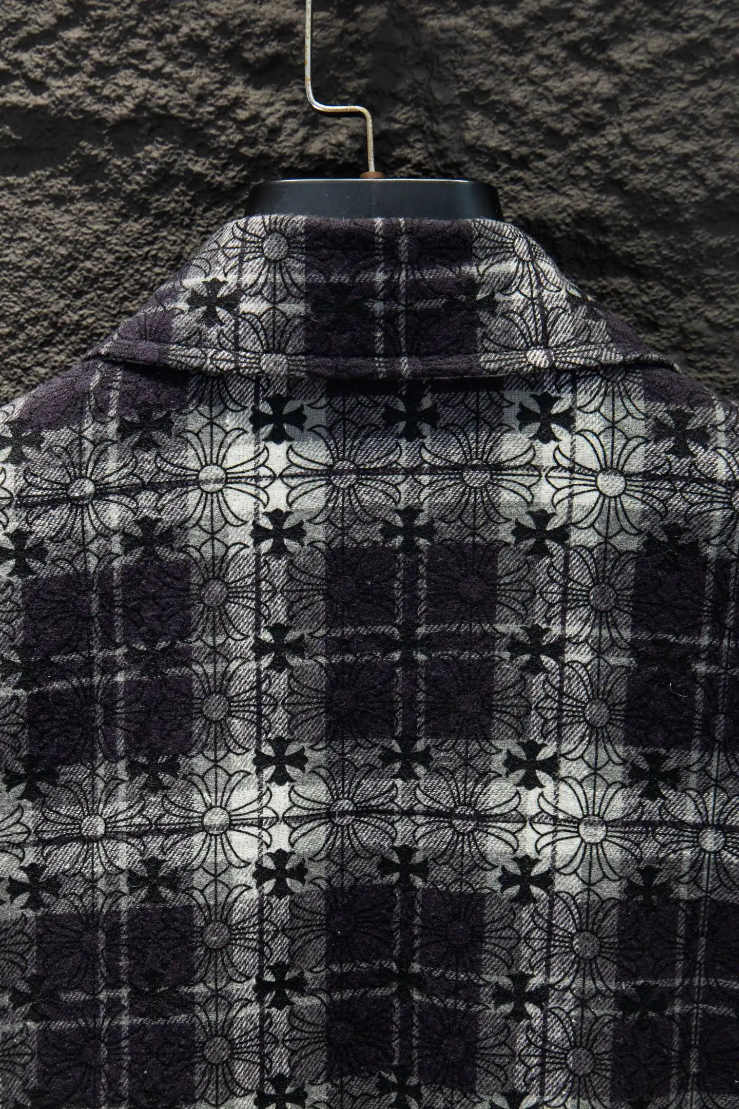 Monogram Jacquard Plaid Flannel Shirt D16924202 — view 5