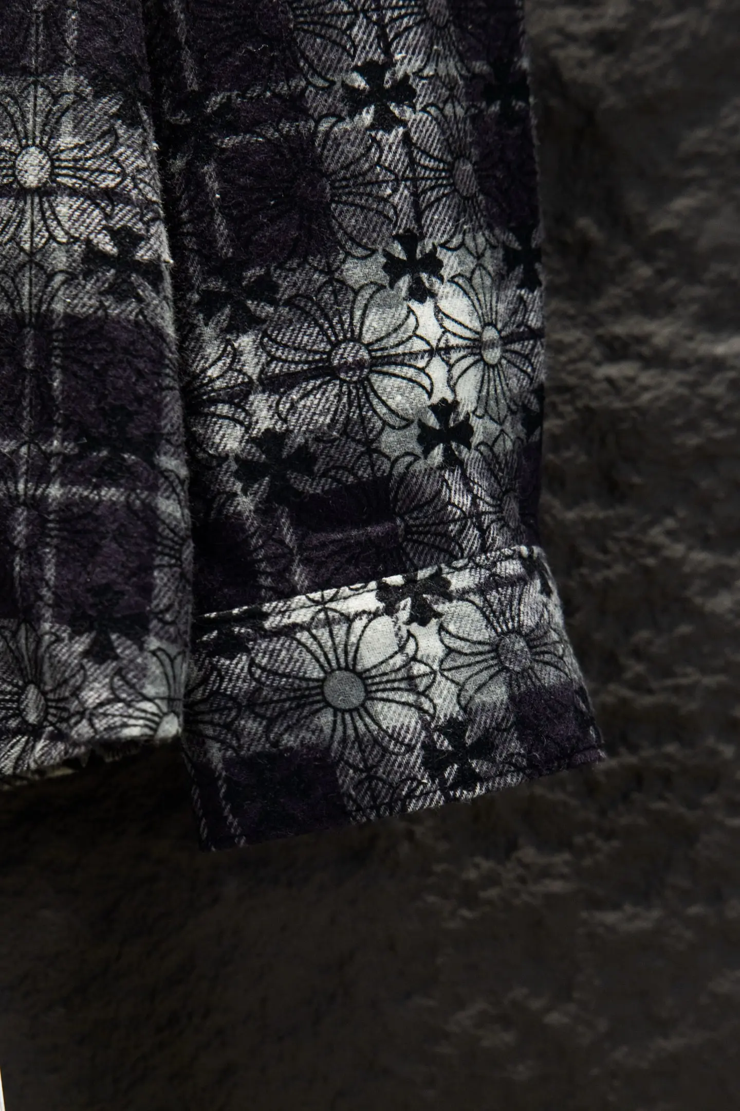 Monogram Jacquard Plaid Flannel Shirt D16924202 — view 9