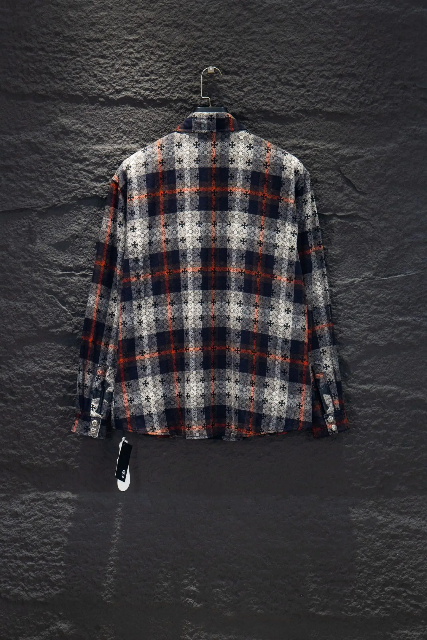 Chrome Hearts Monogram Plaid Jacquard Shirt D16924203 — view 2