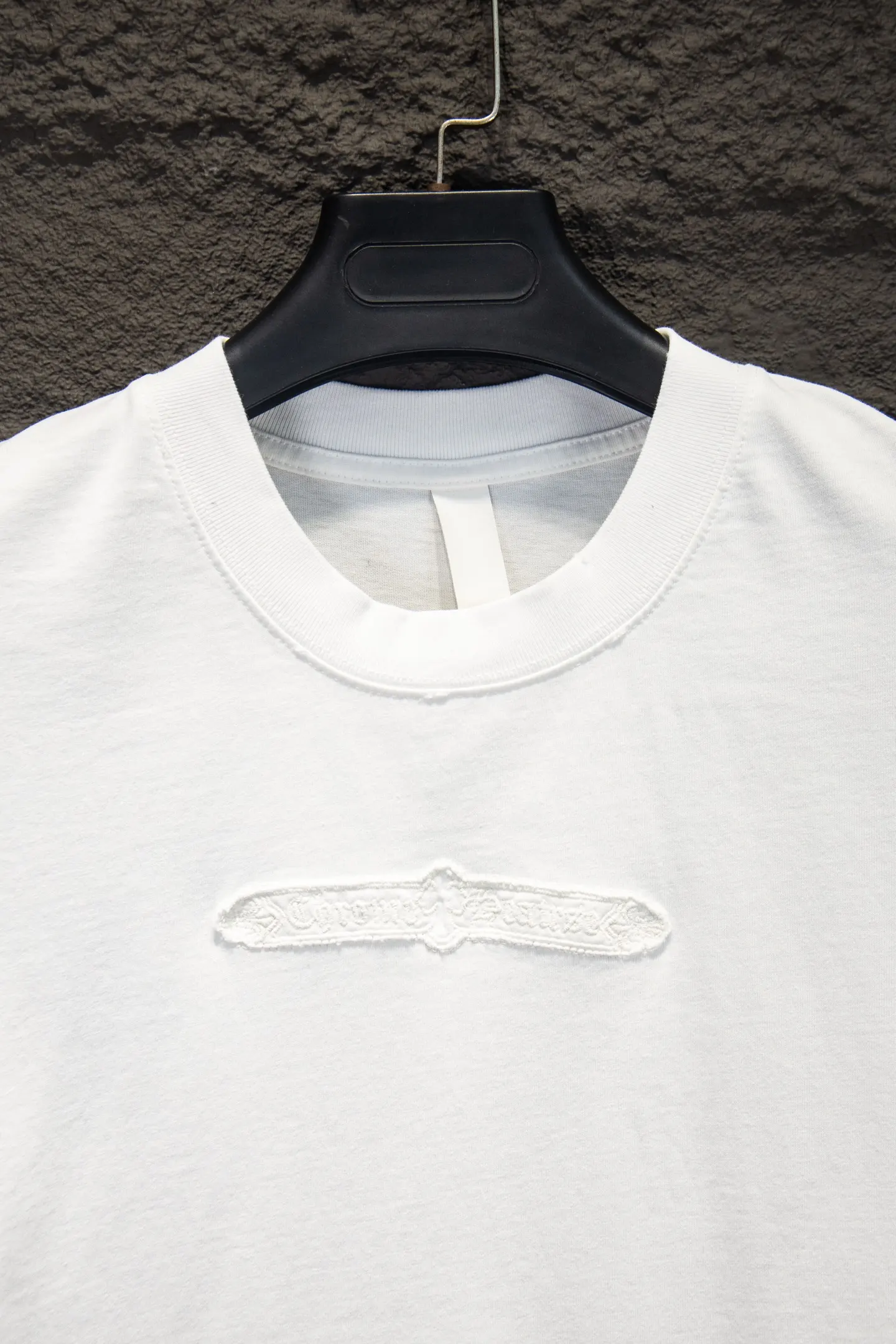 Distressed Embroidered Oversized T-Shirt D14515369 — view 3