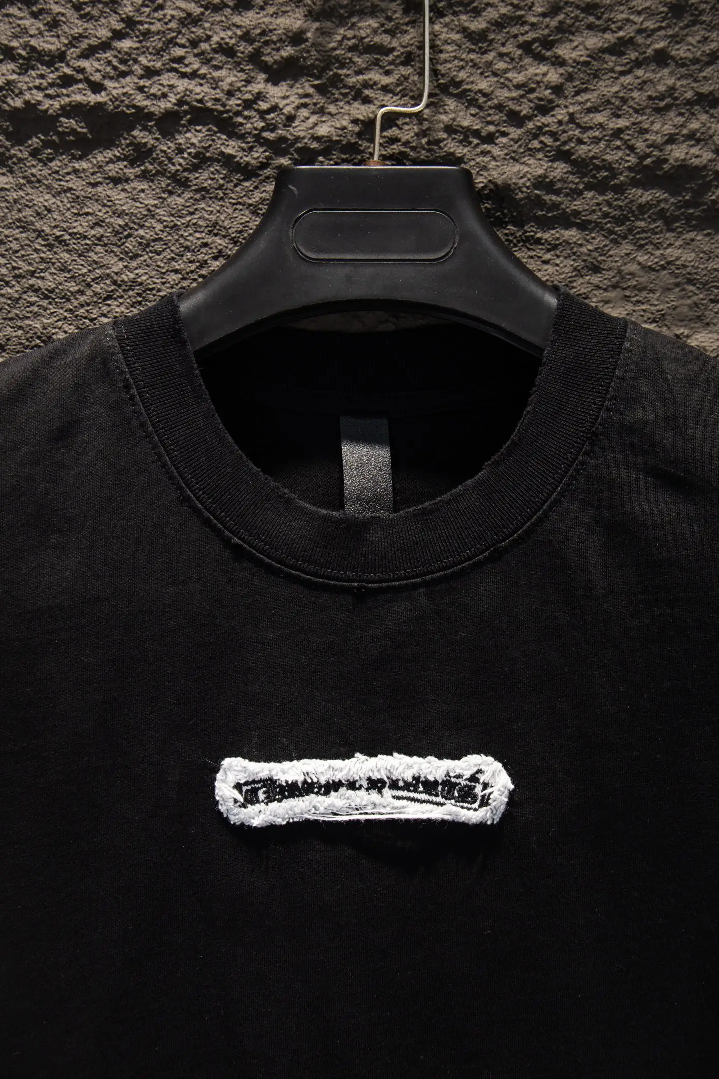 Distressed Embroidered Oversized T-Shirt D13515367 — view 3
