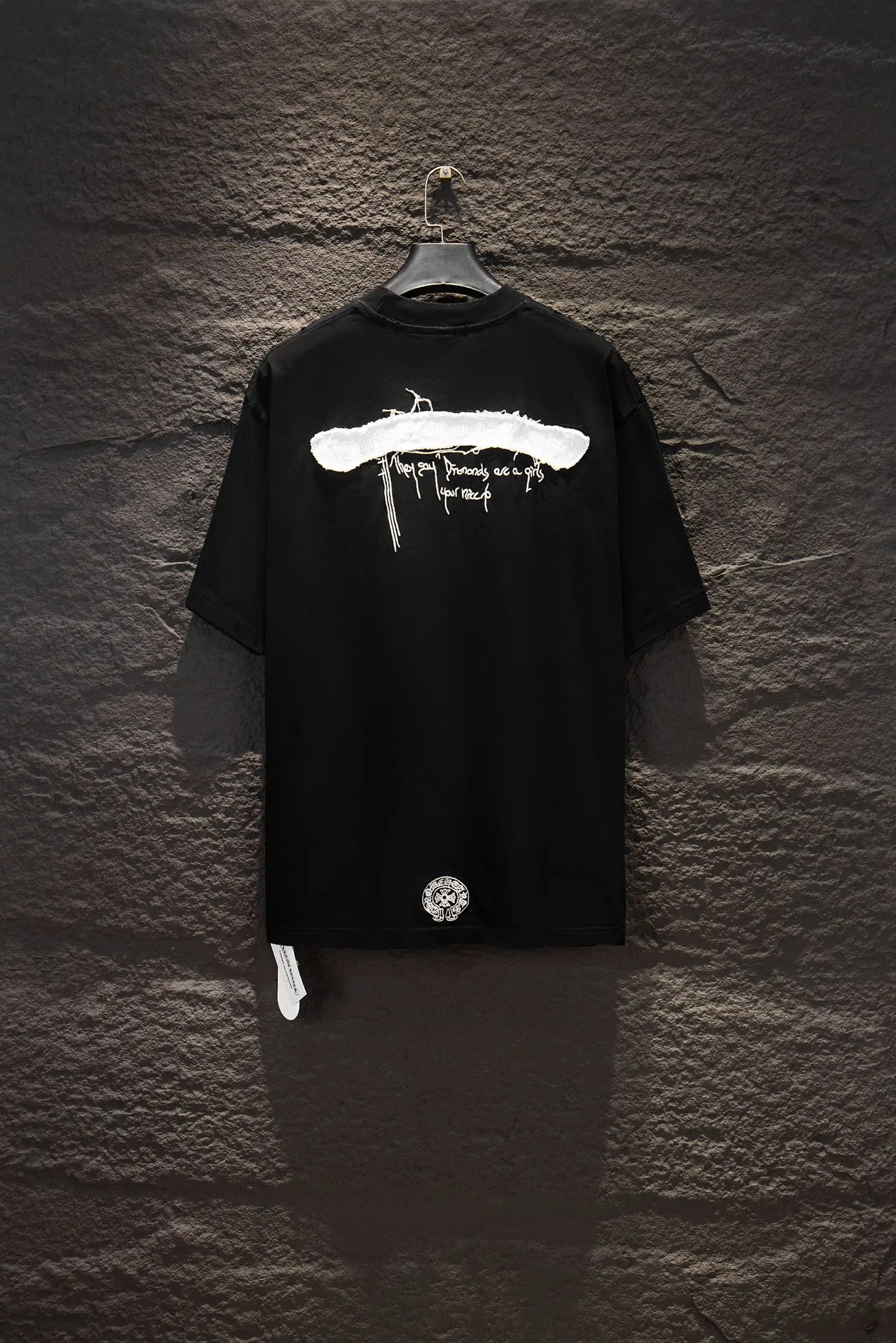 Logo Patch Embroidered Oversized T-Shirt D13515365 — view 2