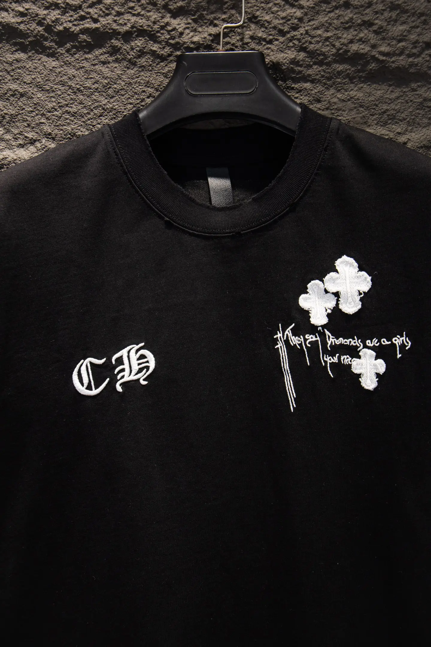 Logo Patch Embroidered Oversized T-Shirt D13515365 — view 3