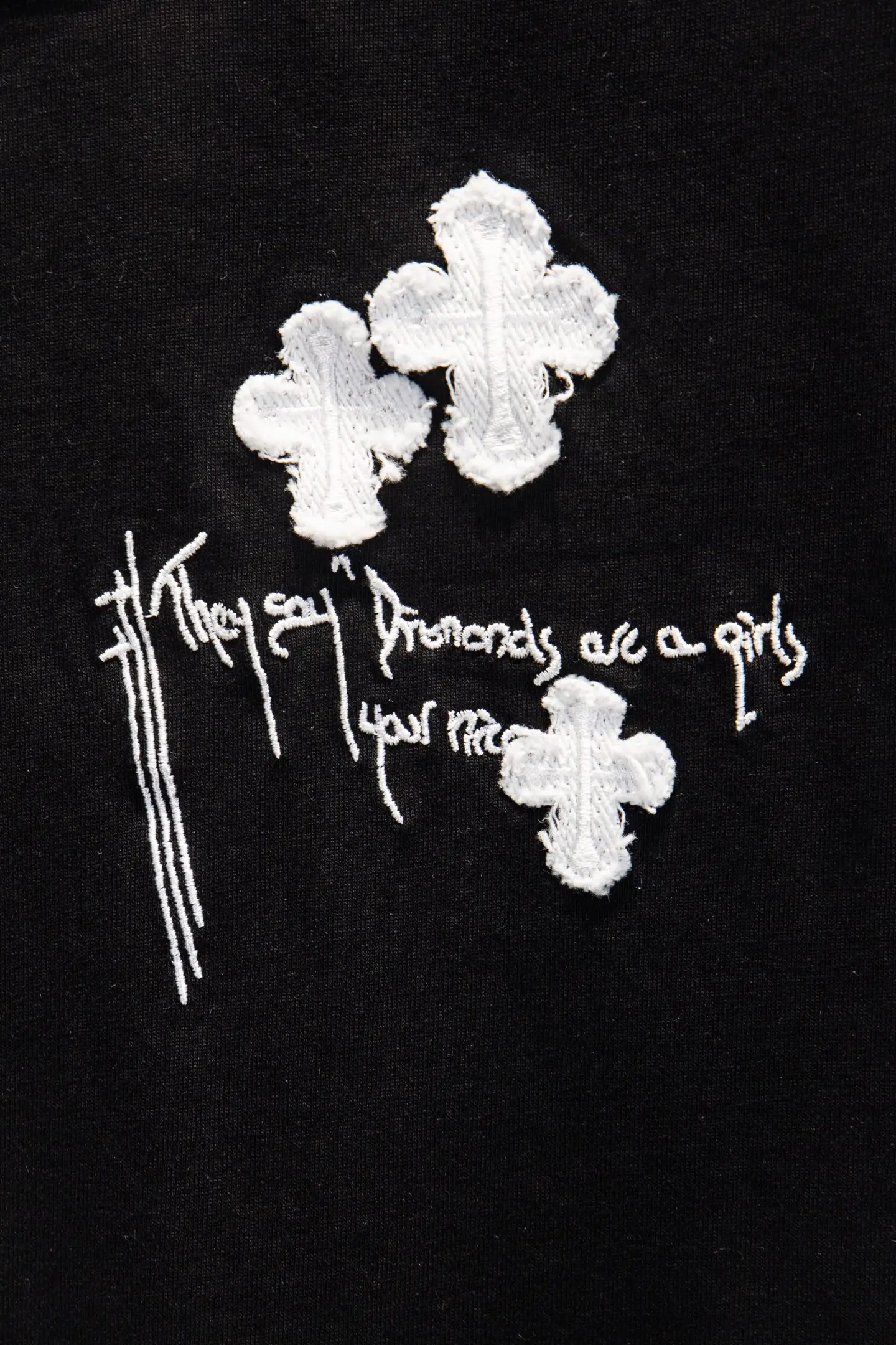 Logo Patch Embroidered Oversized T-Shirt D13515365 — view 4