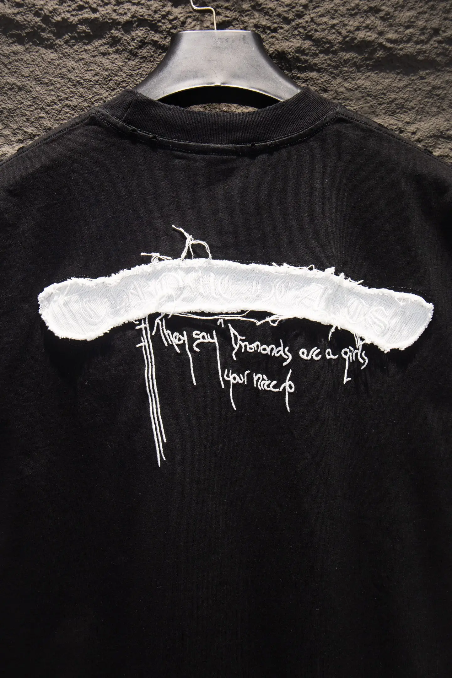 Logo Patch Embroidered Oversized T-Shirt D13515365 — view 5