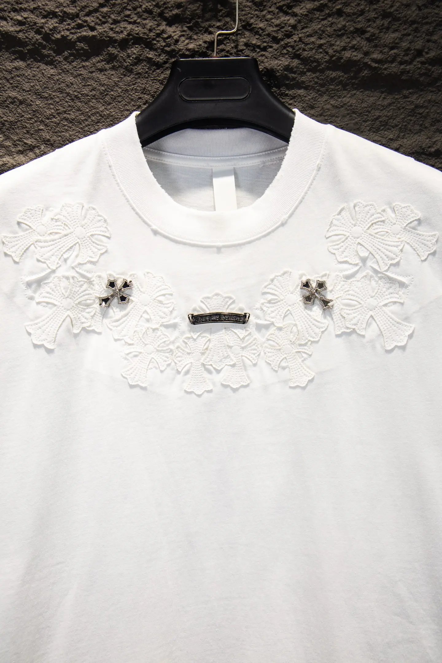 Embellished Oversized Cotton T-Shirt D14515362 — view 3