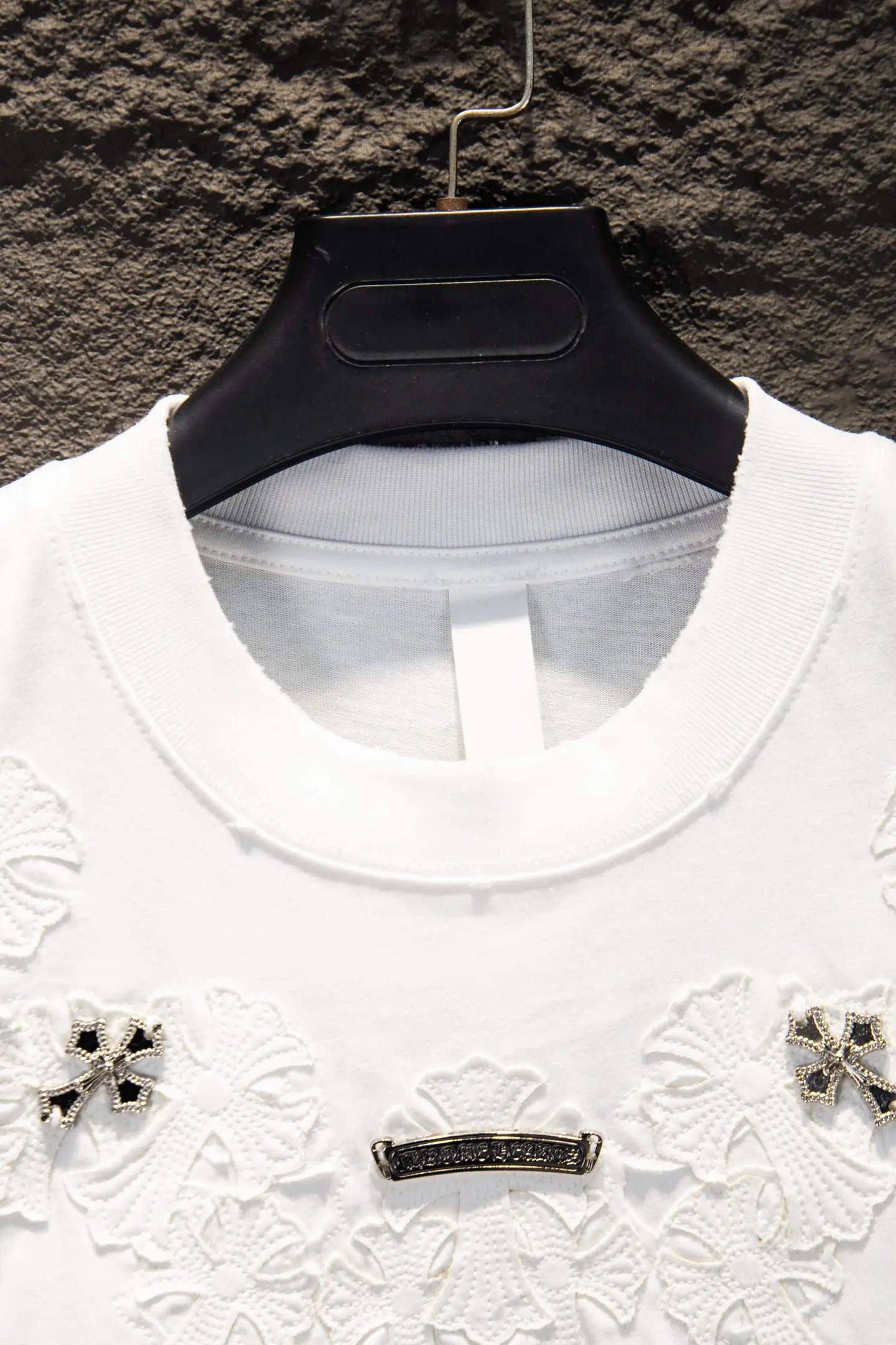Embellished Oversized Cotton T-Shirt D14515362 — view 4