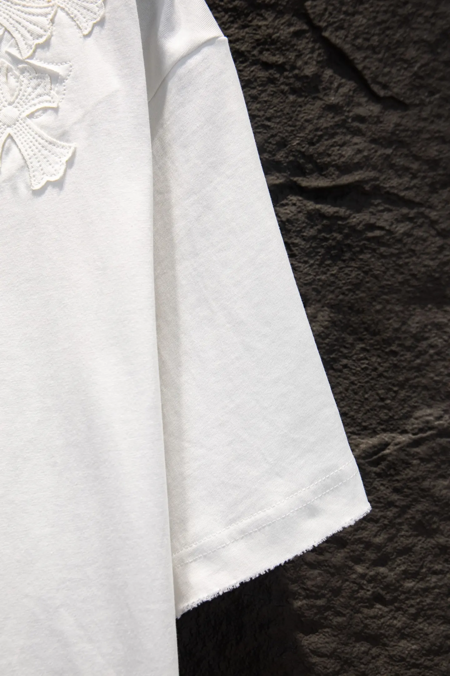 Embellished Oversized Cotton T-Shirt D14515362 — view 8