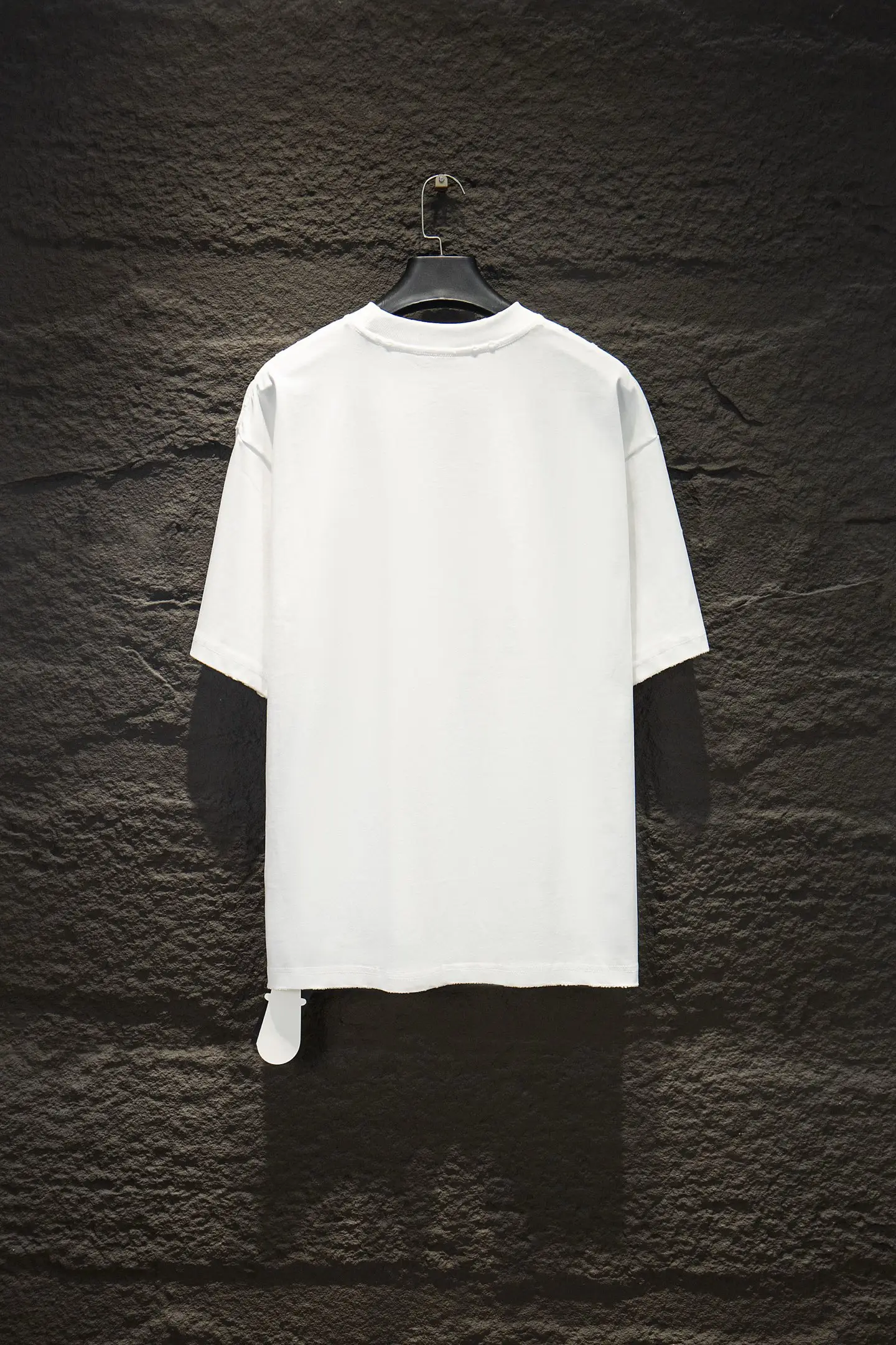 Embroidered Distressed Oversized T-Shirt D12515358 — view 2