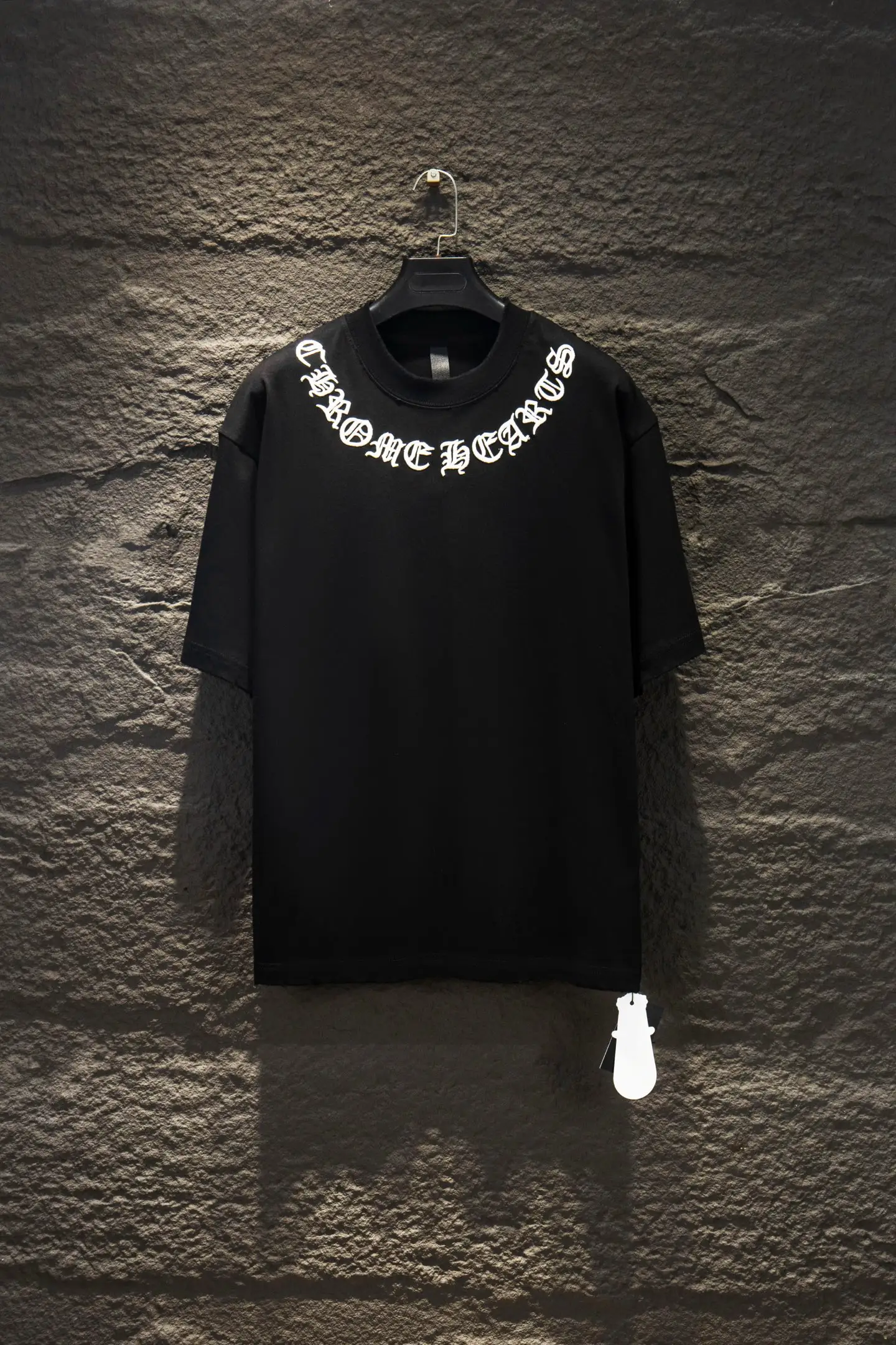 Embroidered Logo Oversized Cotton T-Shirt D12515359