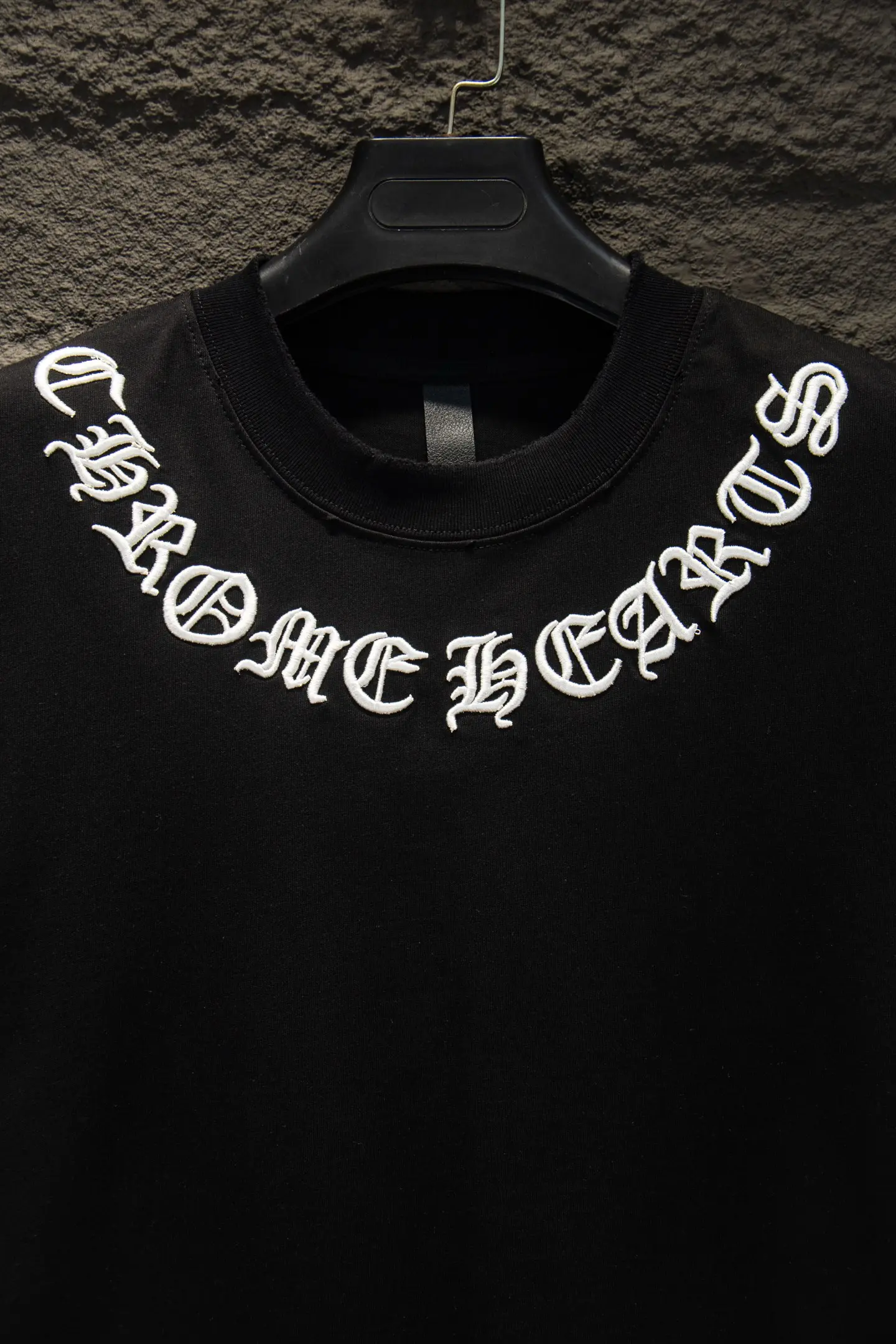 Embroidered Logo Oversized Cotton T-Shirt D12515359 — view 3
