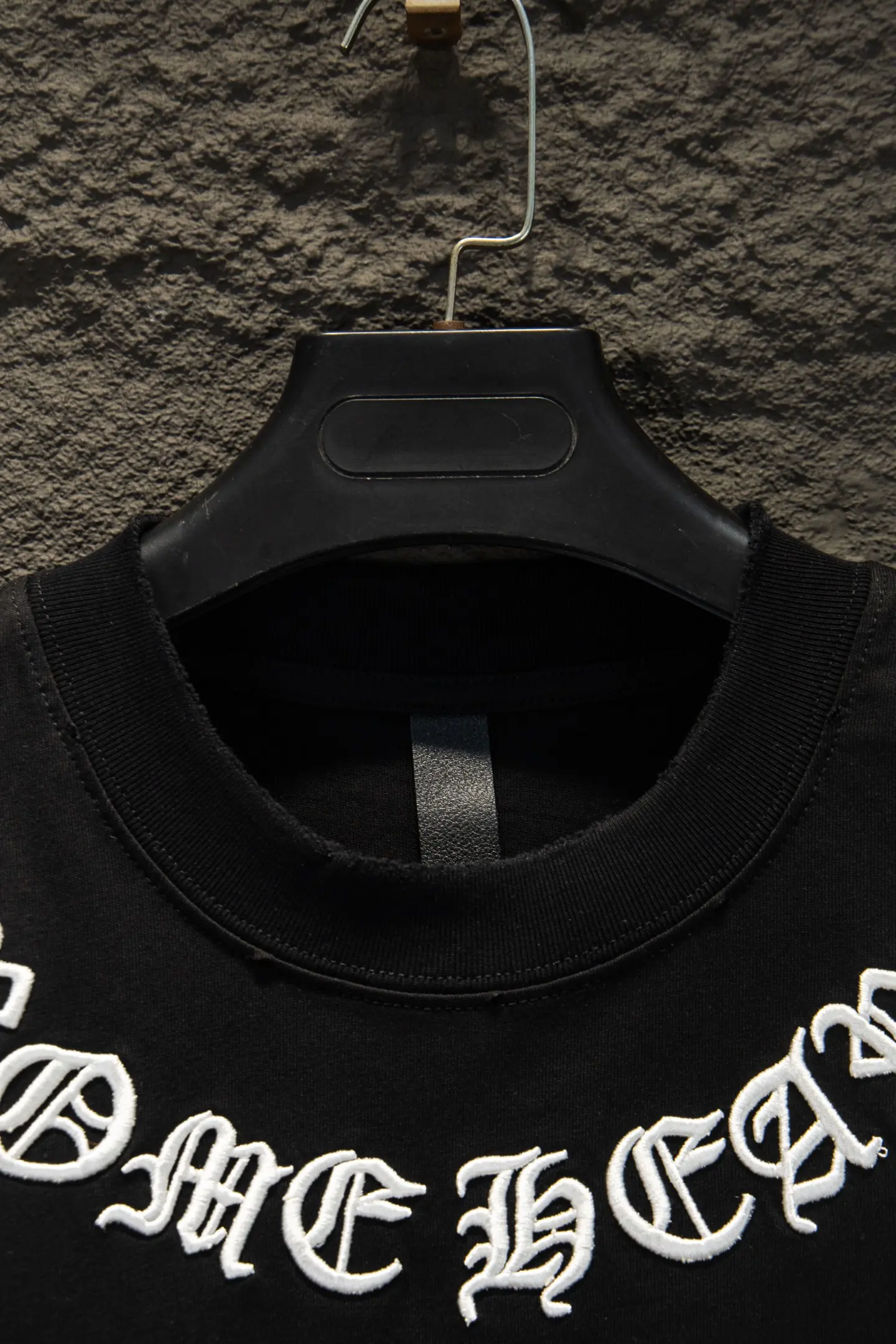 Embroidered Logo Oversized Cotton T-Shirt D12515359 — view 5