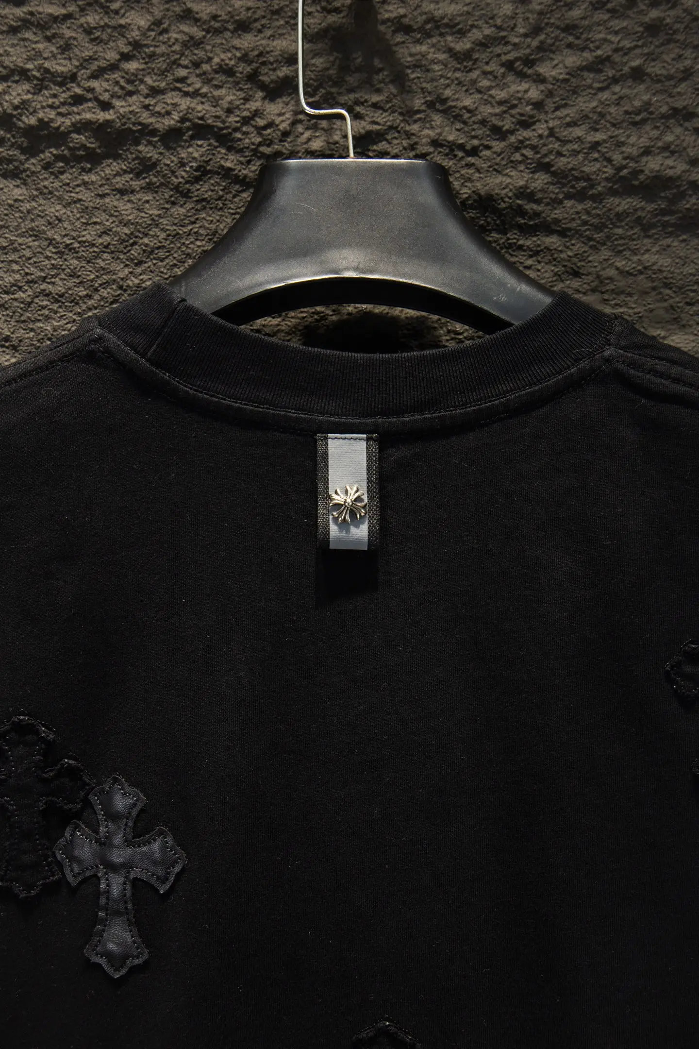 Oversized Appliqué Cotton T-Shirt D14515357 — view 6