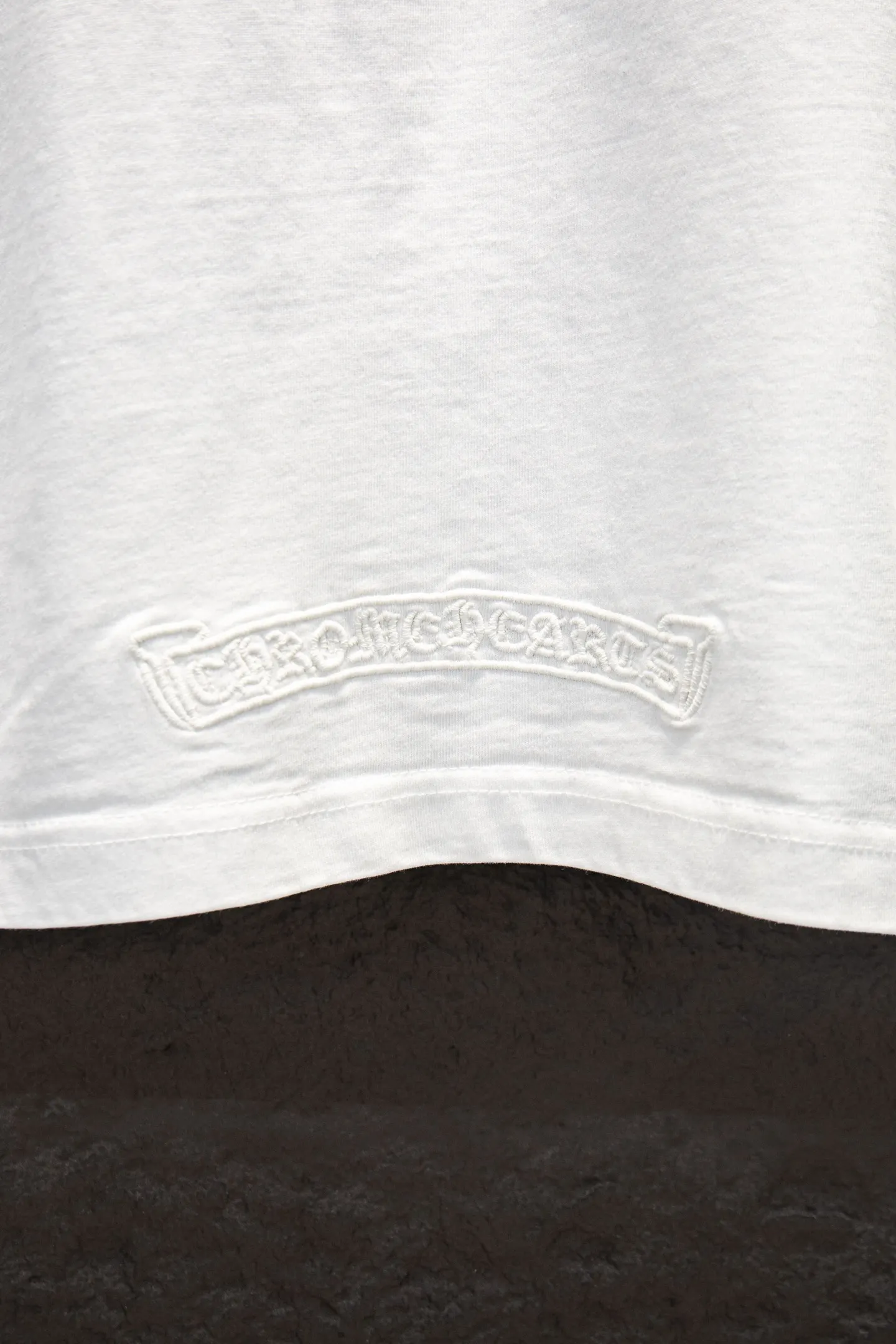Embroidered Oversized Washed Cotton T-Shirt D13515354 — view 7