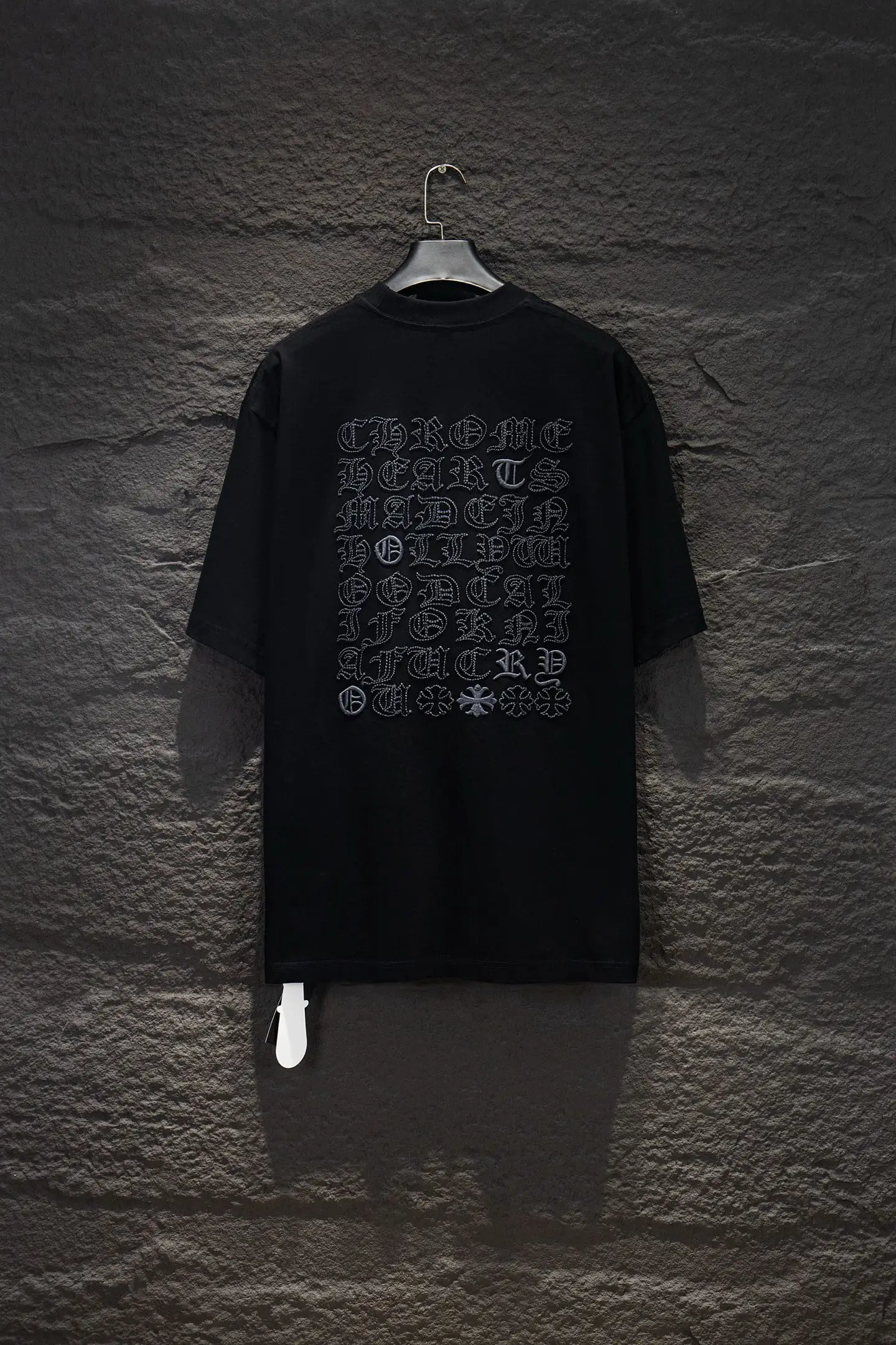 Embroidered Logo Oversized Cotton T-Shirt D13515351 — view 2