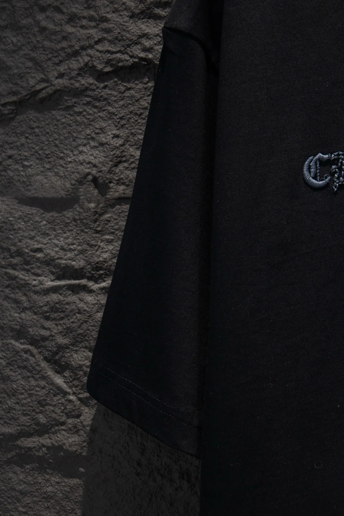 Embroidered Logo Oversized Cotton T-Shirt D13515351 — view 6