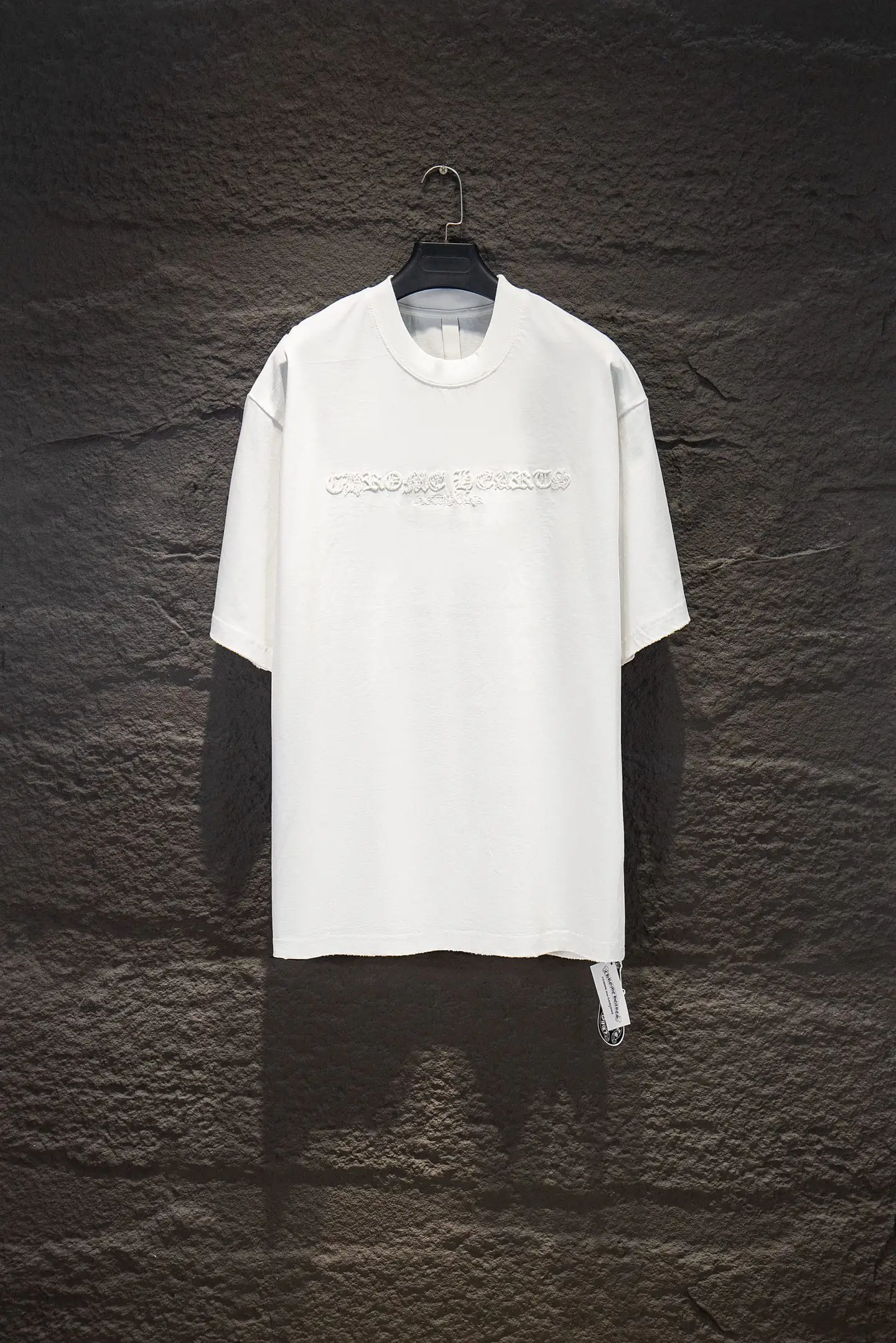 Embroidered Oversized Cotton T-Shirt D13515350