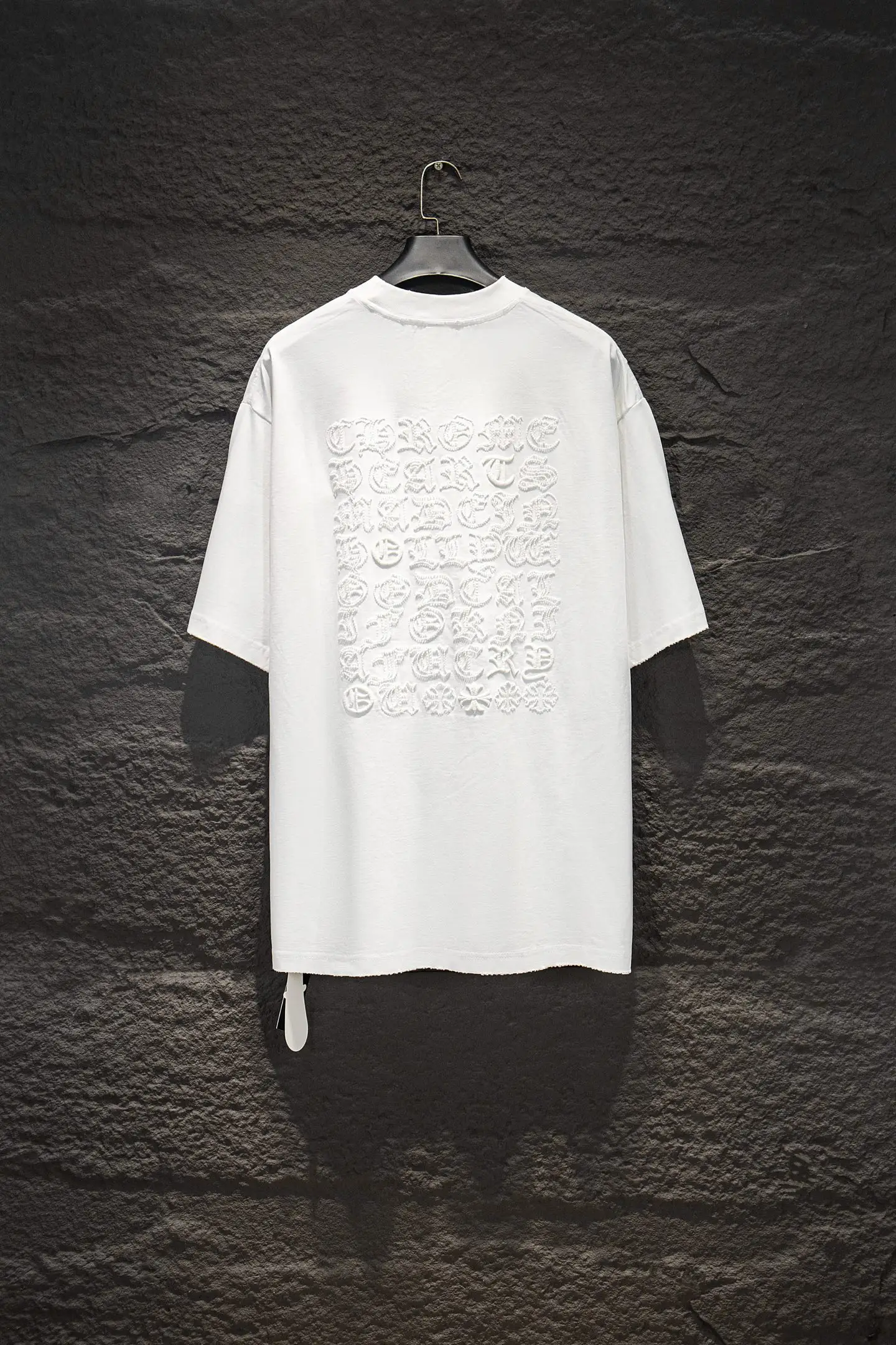 Embroidered Oversized Cotton T-Shirt D13515350 — view 2