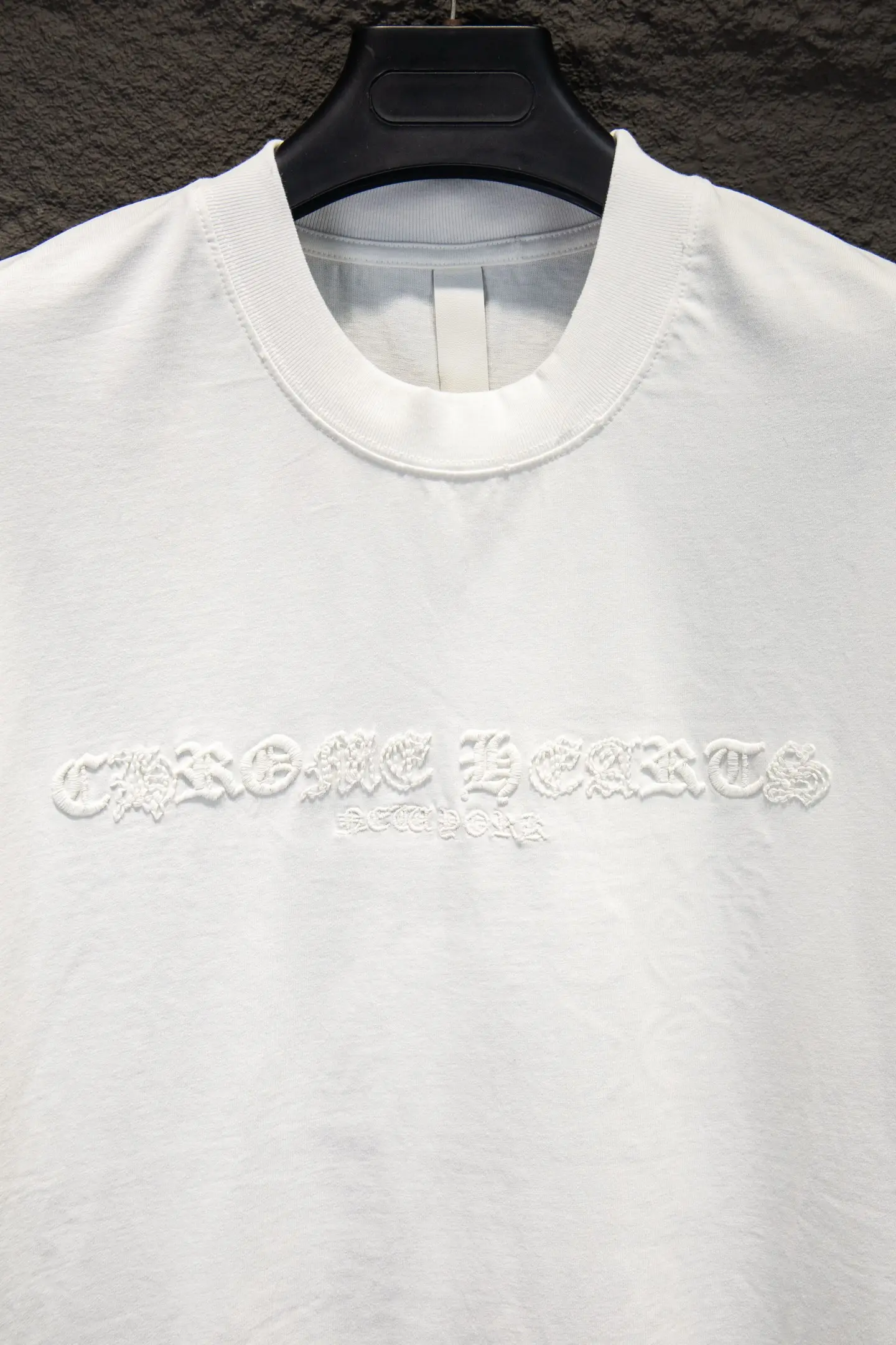 Embroidered Oversized Cotton T-Shirt D13515350 — view 4
