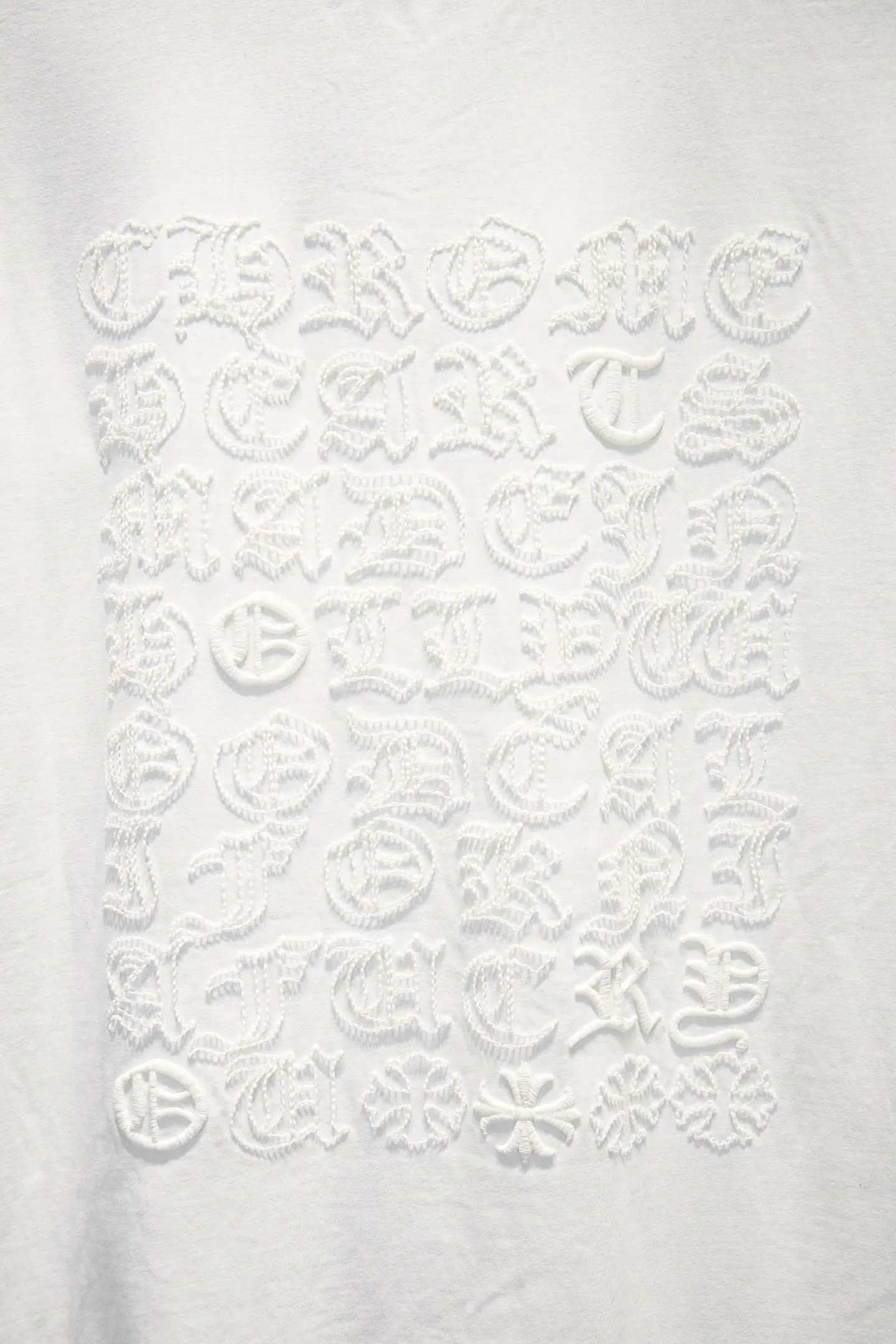 Embroidered Oversized Cotton T-Shirt D13515350 — view 5