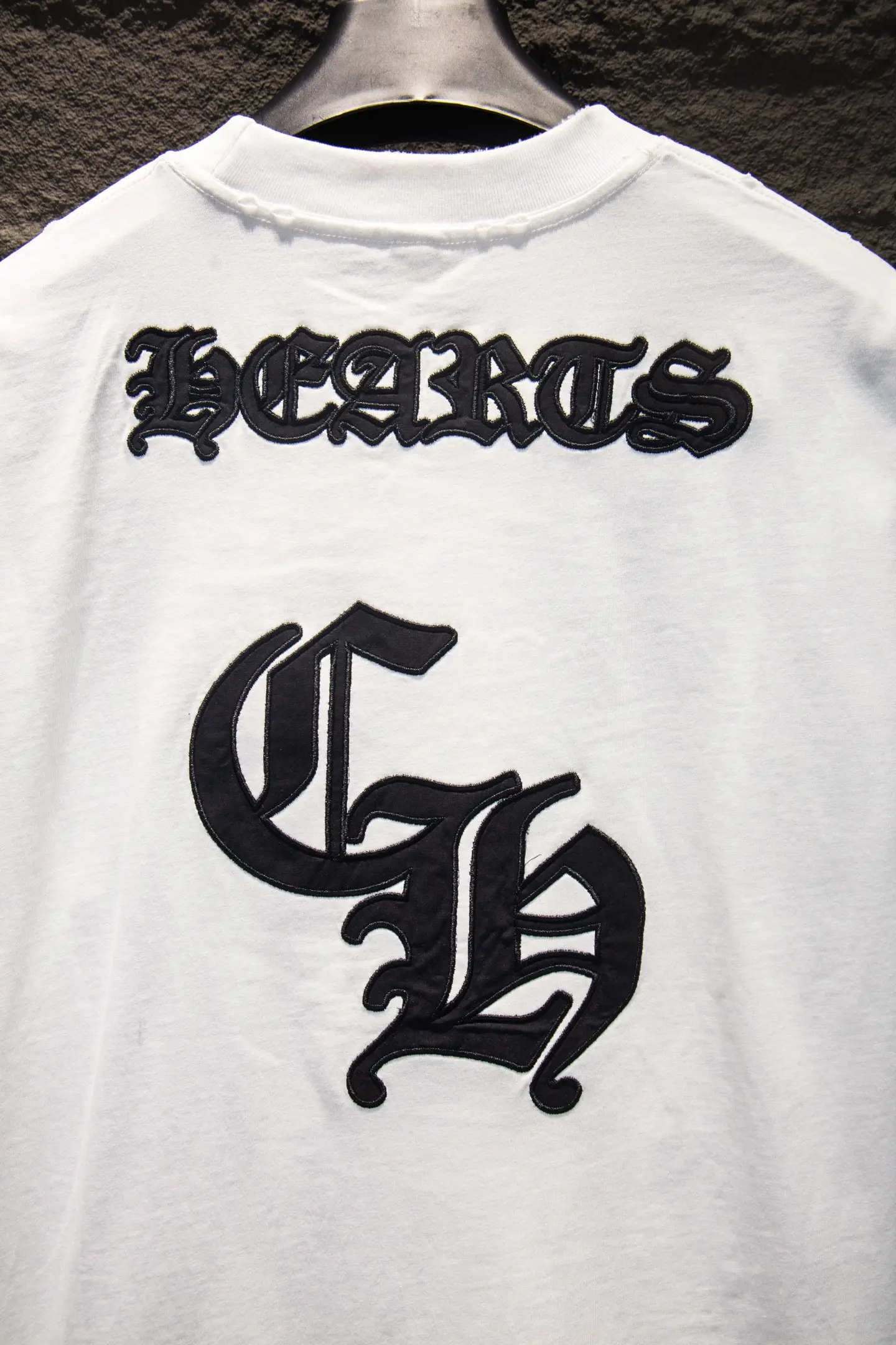 Logo Embroidered Oversized Cotton T-Shirt D13515348 — view 5