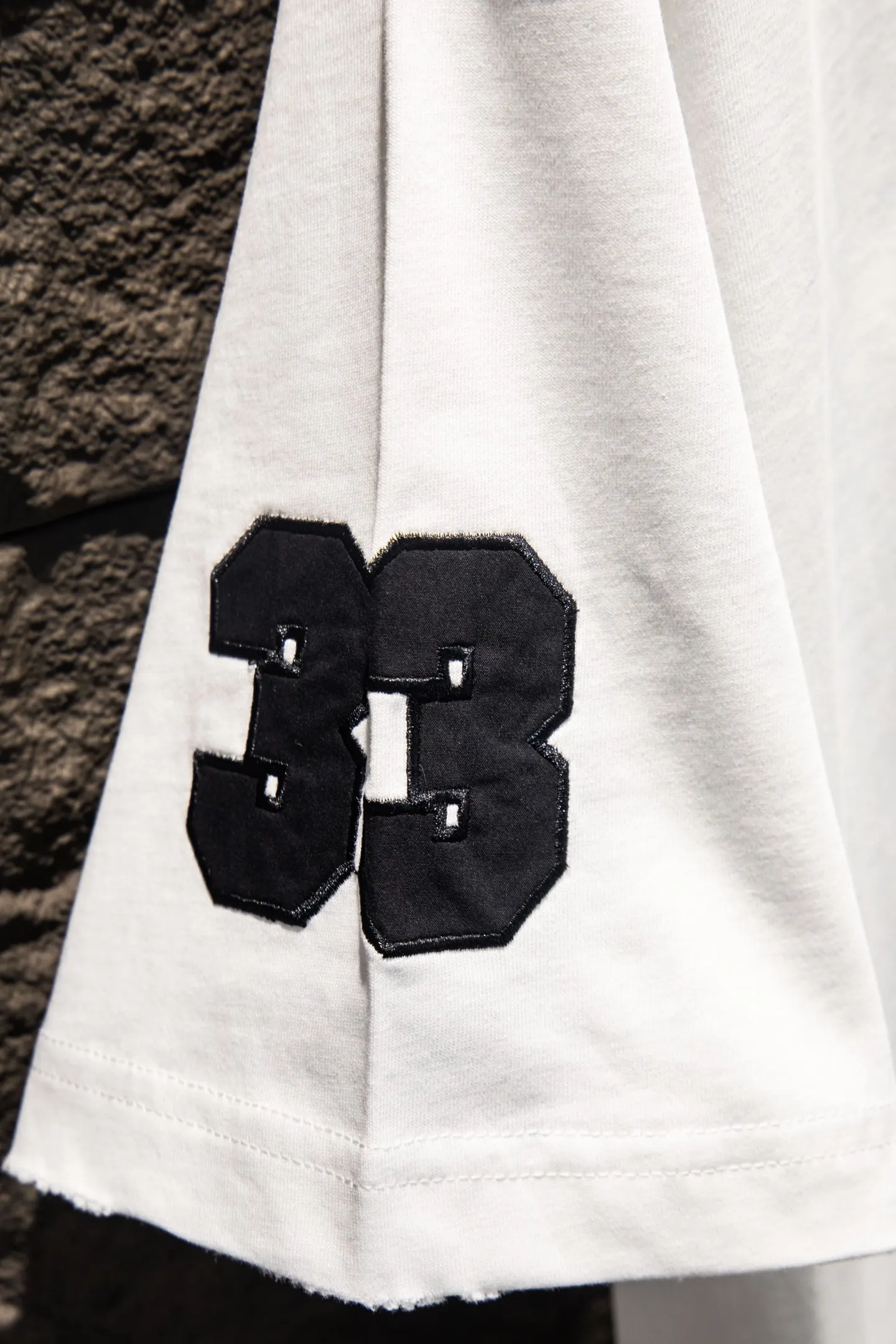 Logo Embroidered Oversized Cotton T-Shirt D13515348 — view 7