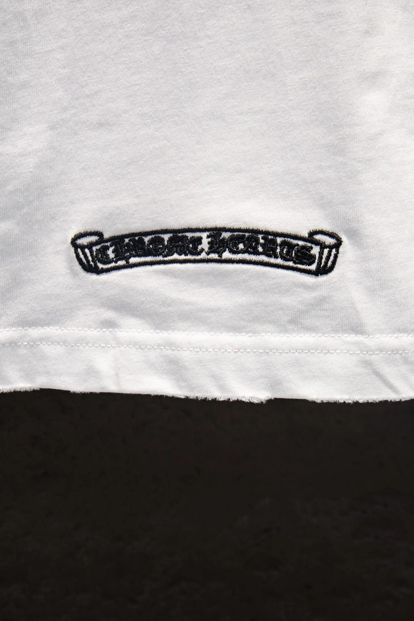 Logo Embroidered Oversized Cotton T-Shirt D13515348 — view 8