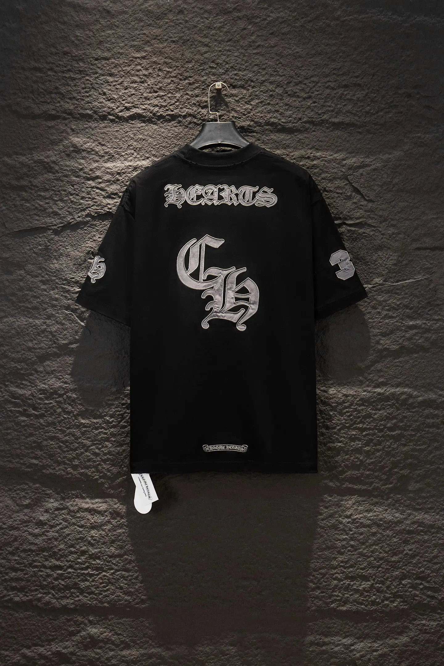 Embroidered Logo Oversized Cotton T-Shirt D13515349 — view 2