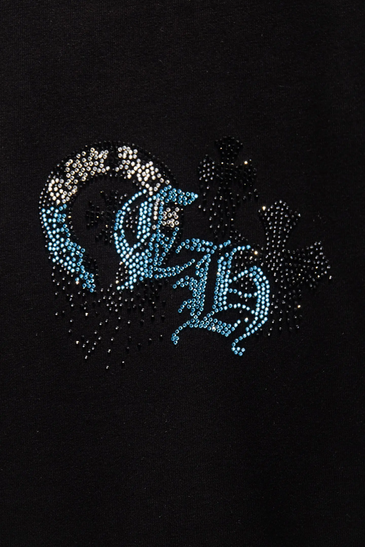 Rhinestone Embellished Oversized T-Shirt D12915347 — view 4