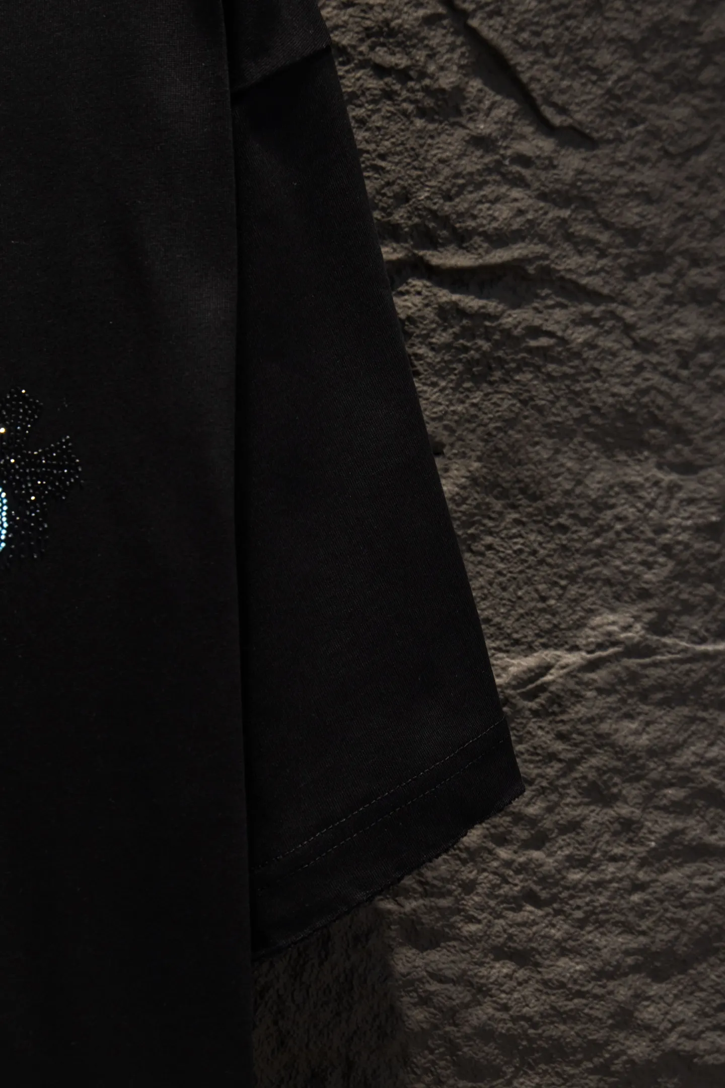 Rhinestone Embellished Oversized T-Shirt D12915347 — view 7