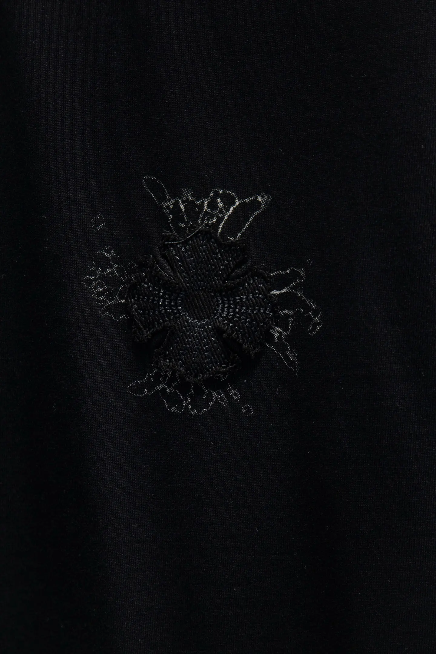 Oversized Embroidered Cotton T-Shirt D12915345 — view 4
