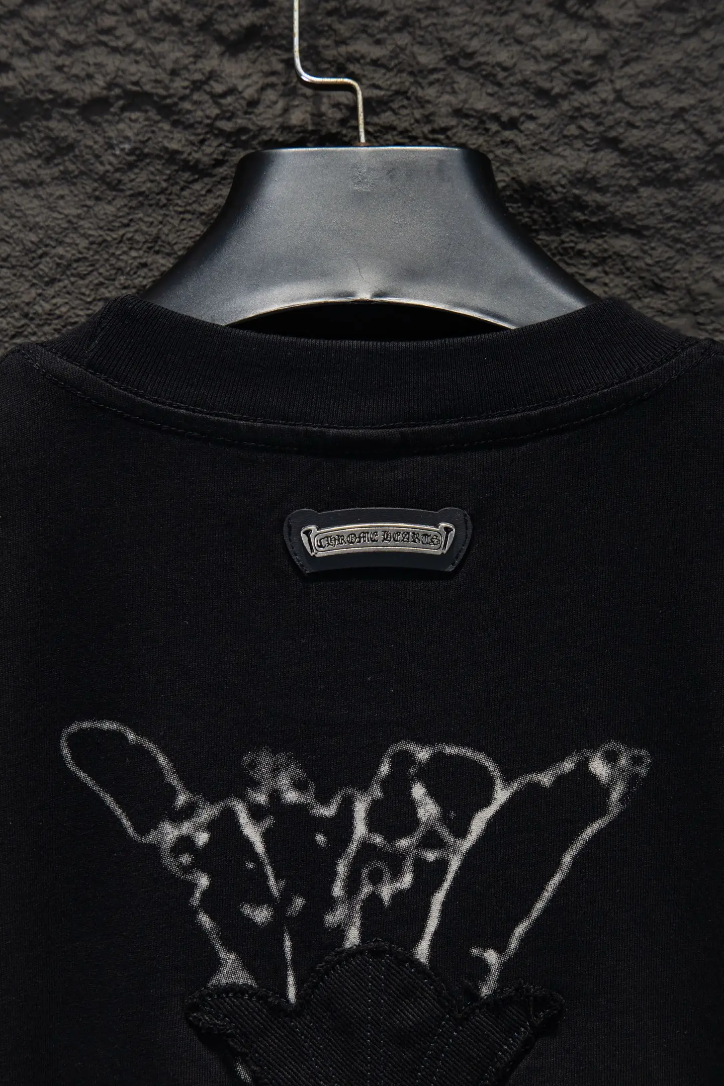 Oversized Embroidered Cotton T-Shirt D12915345 — view 6