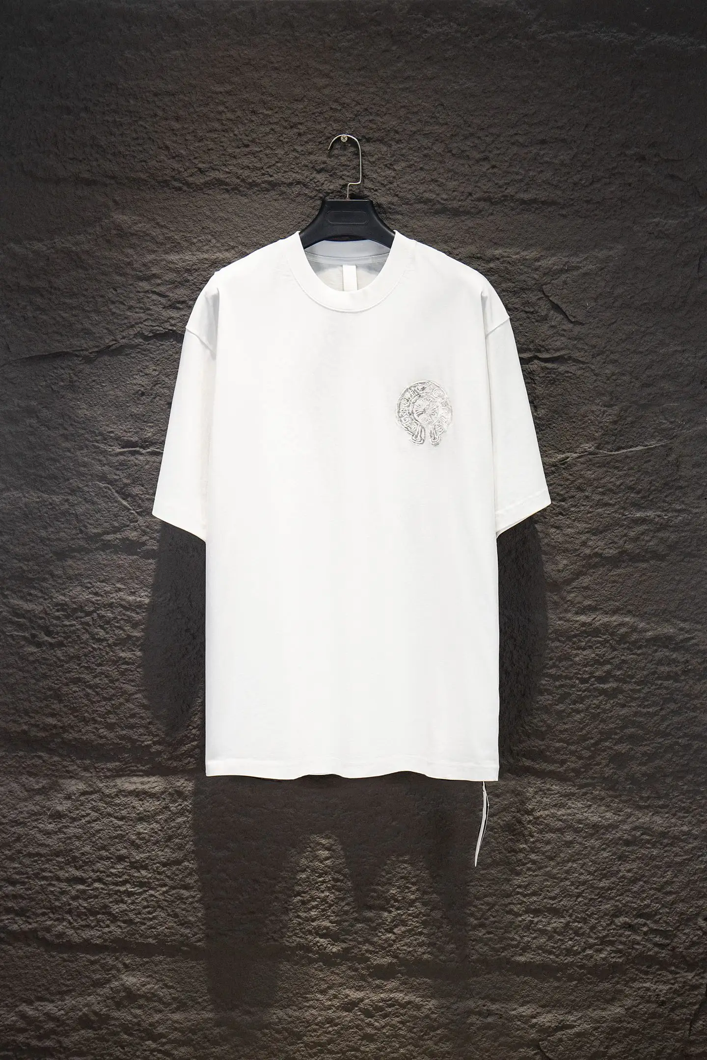 Embroidered Oversized Cotton T-Shirt D13515342