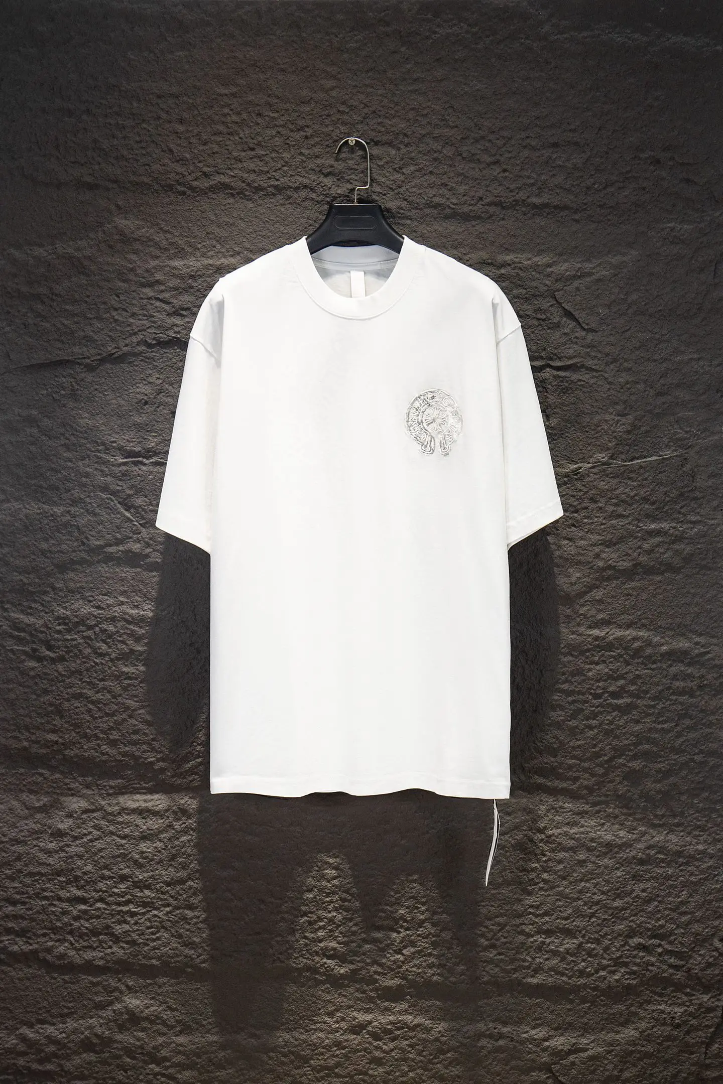 Embroidered Oversized Cotton T-Shirt D13515342