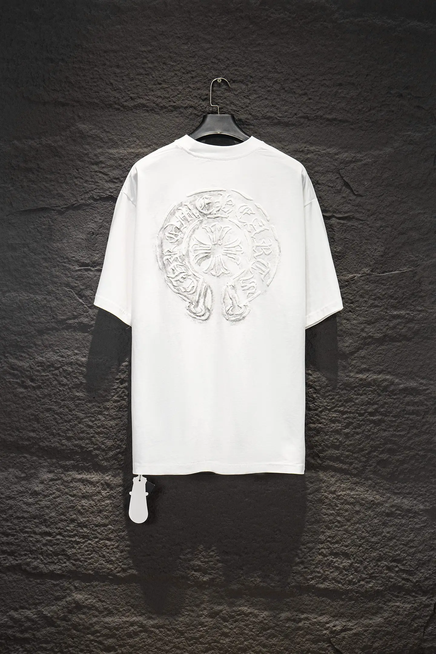 Embroidered Oversized Cotton T-Shirt D13515342 — view 2
