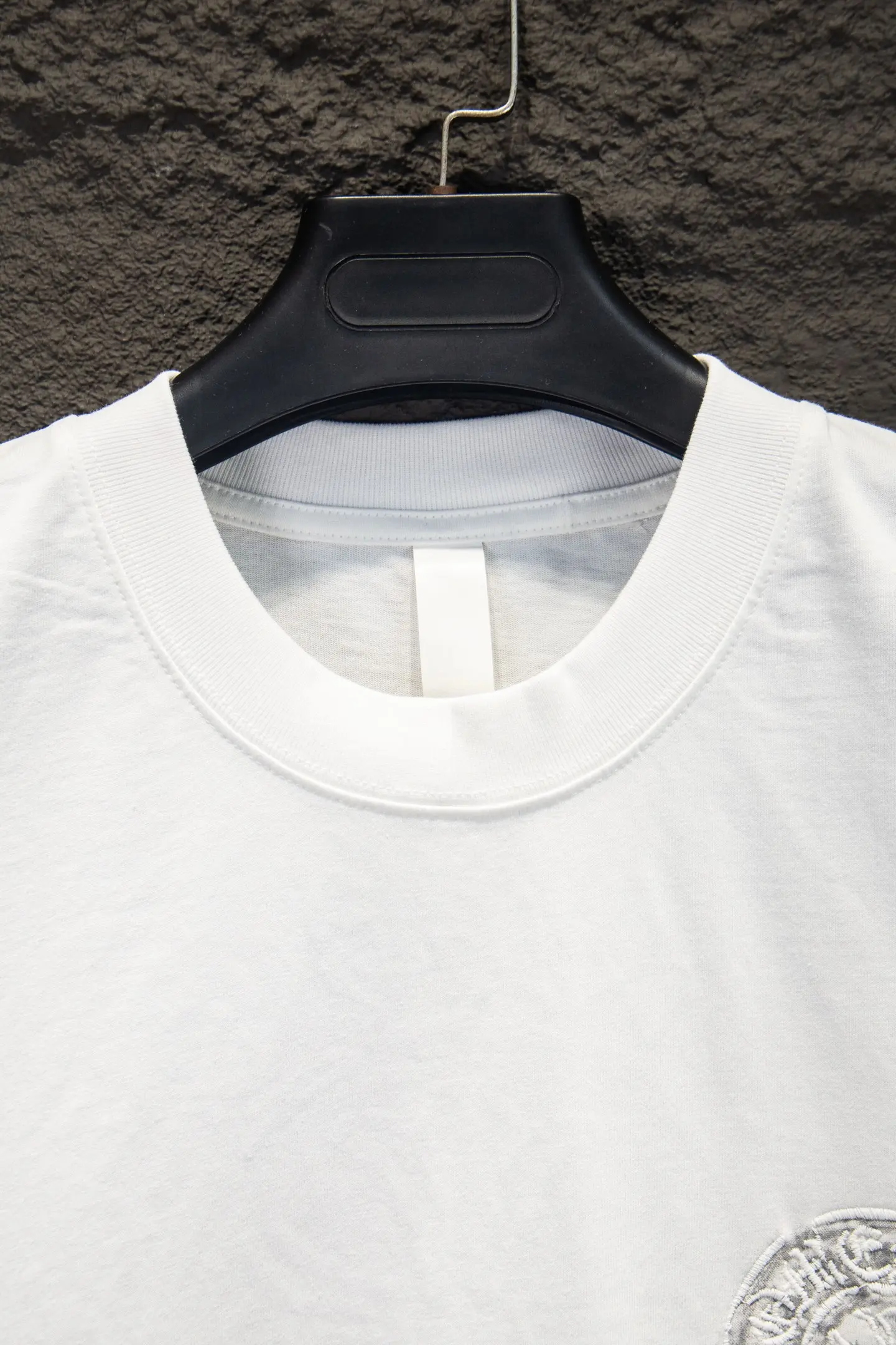 Embroidered Oversized Cotton T-Shirt D13515342 — view 3