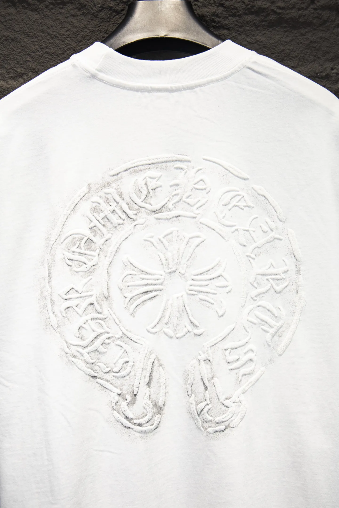 Embroidered Oversized Cotton T-Shirt D13515342 — view 5