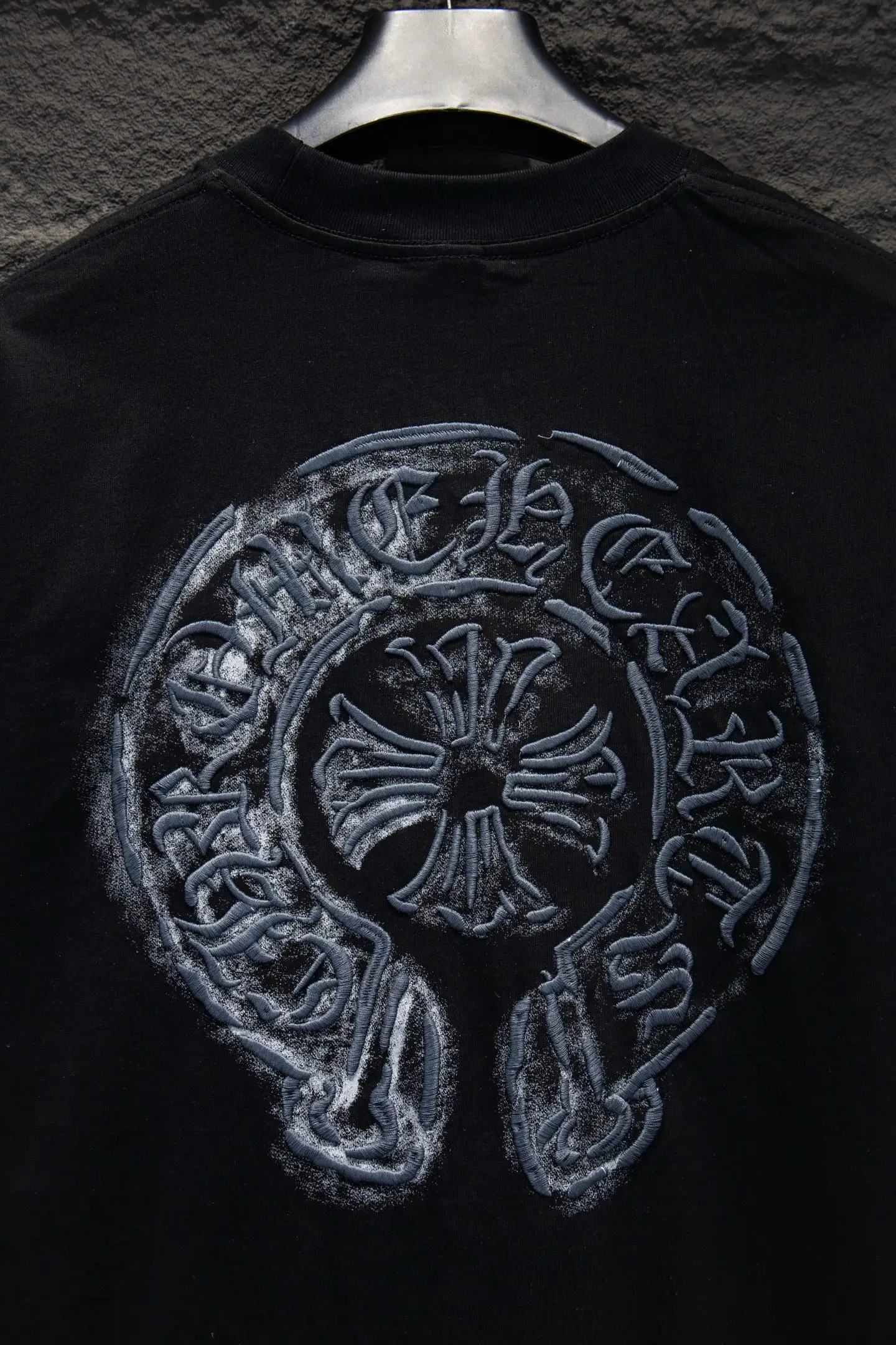 Embroidered Logo Oversized Cotton T-Shirt D13515343 — view 5
