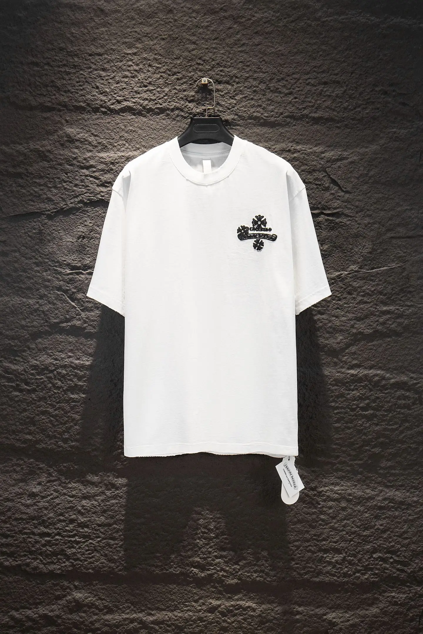 Embroidered Logo Oversized Cotton T-Shirt D14515338