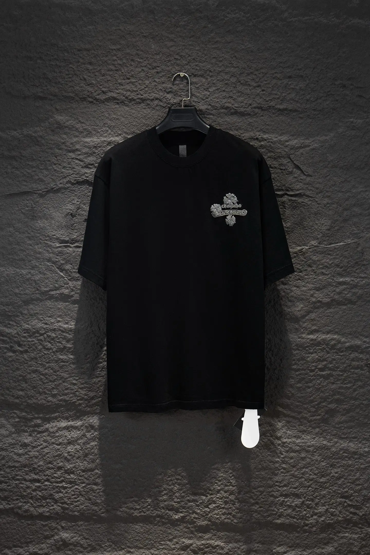 Embroidered Logo Oversized Cotton T-Shirt D14515339