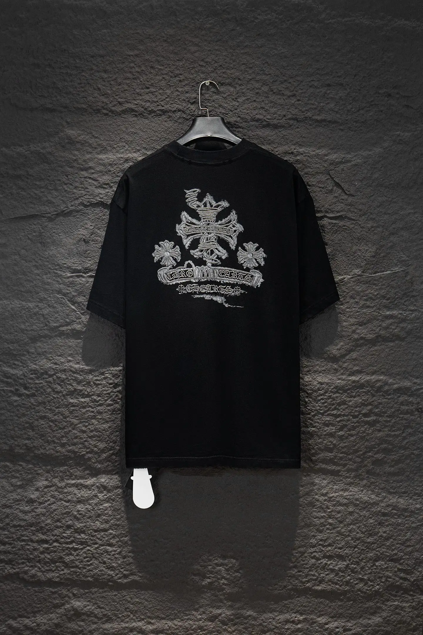 Embroidered Logo Oversized Cotton T-Shirt D14515339 — view 2