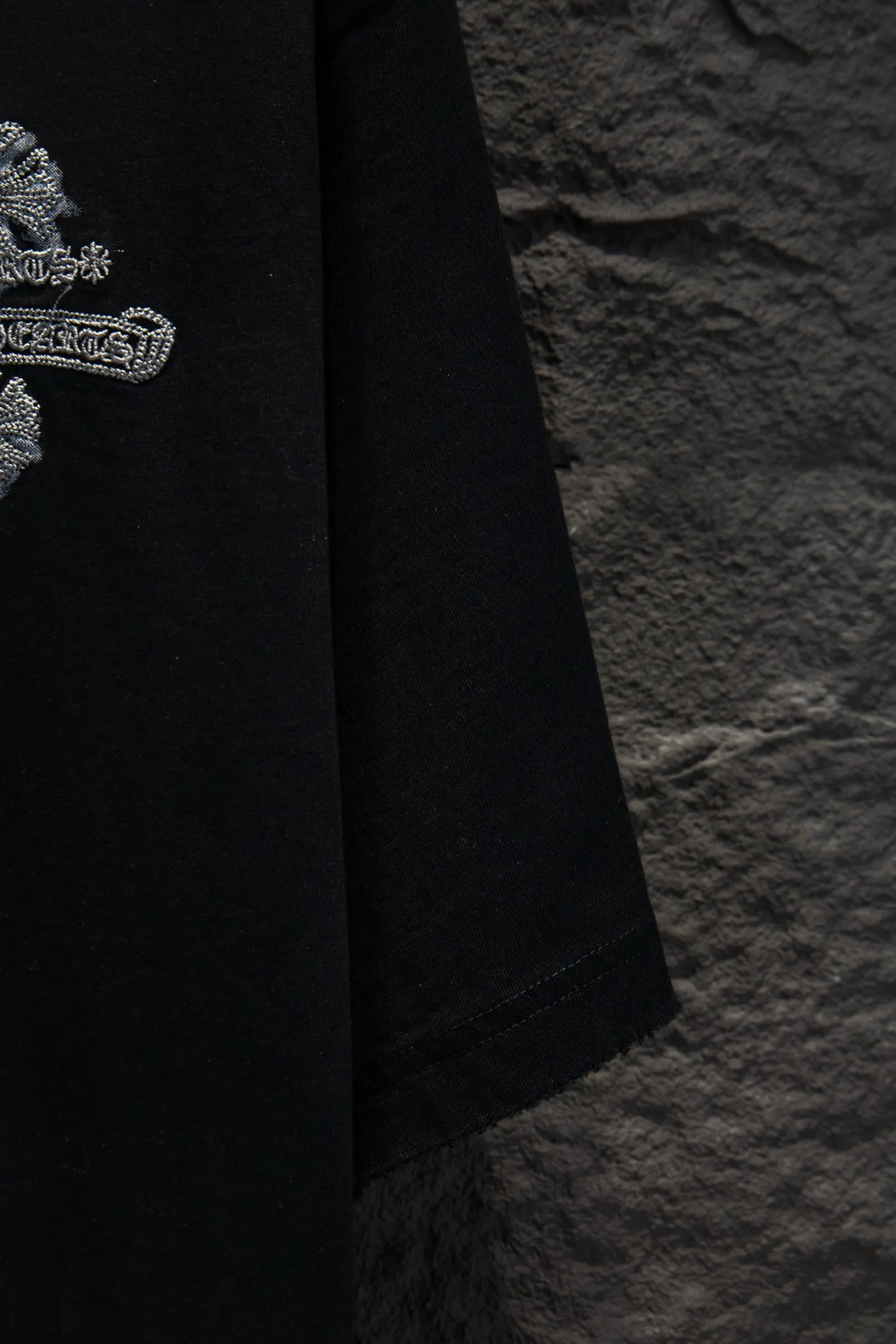 Embroidered Logo Oversized Cotton T-Shirt D14515339 — view 6